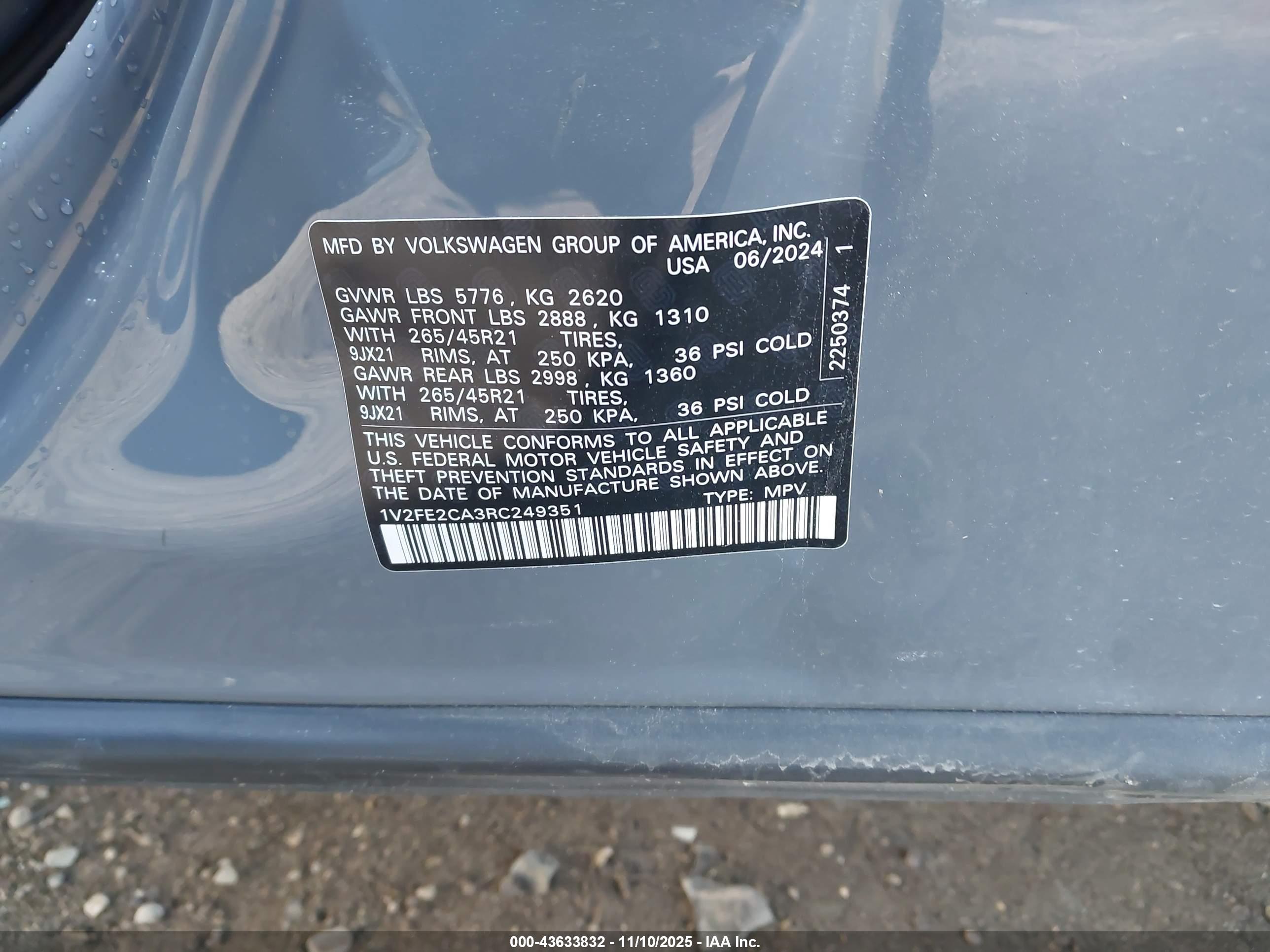 VOLKSWAGEN ATLAS image 9