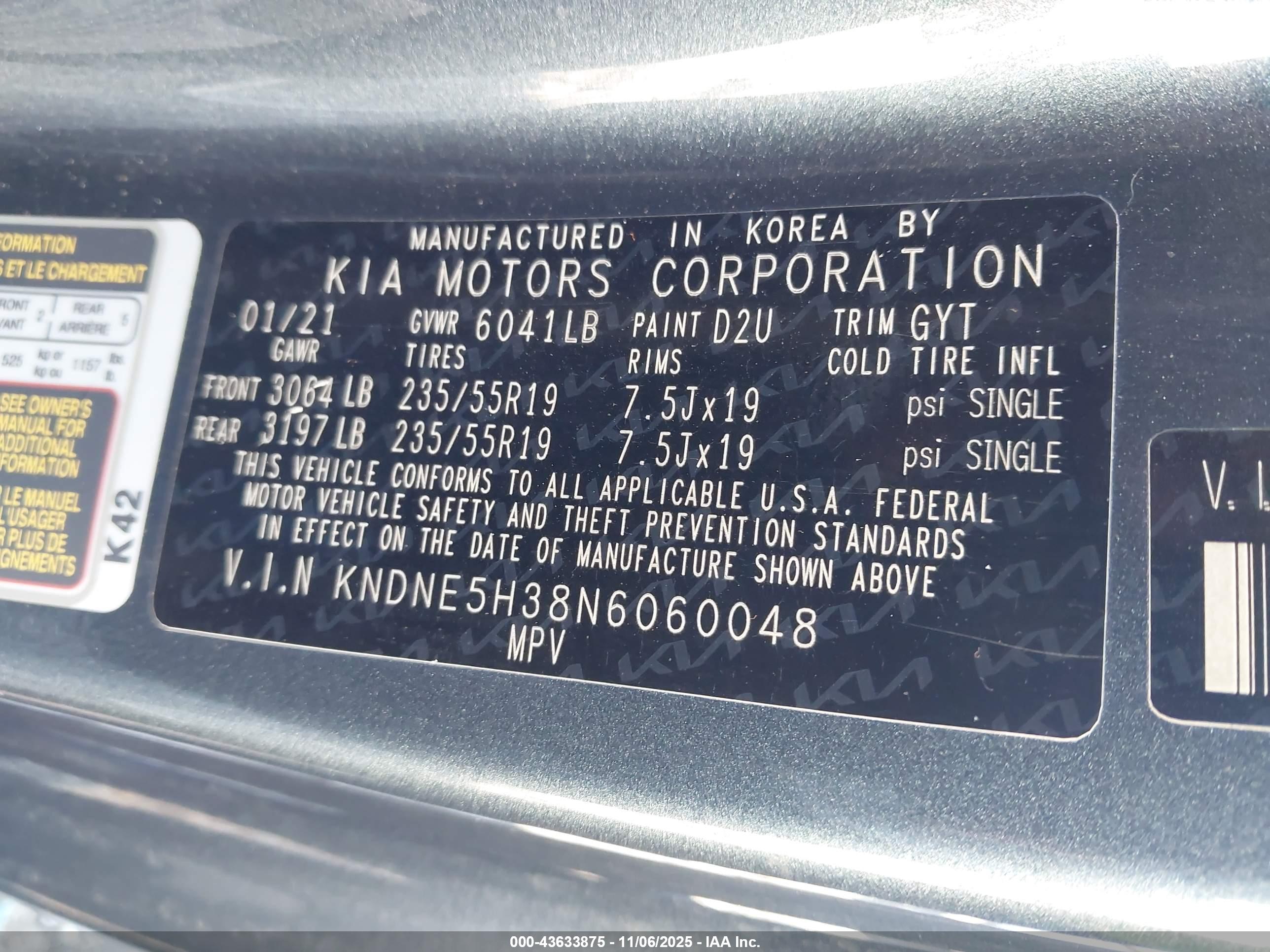KIA CARNIVAL image 9