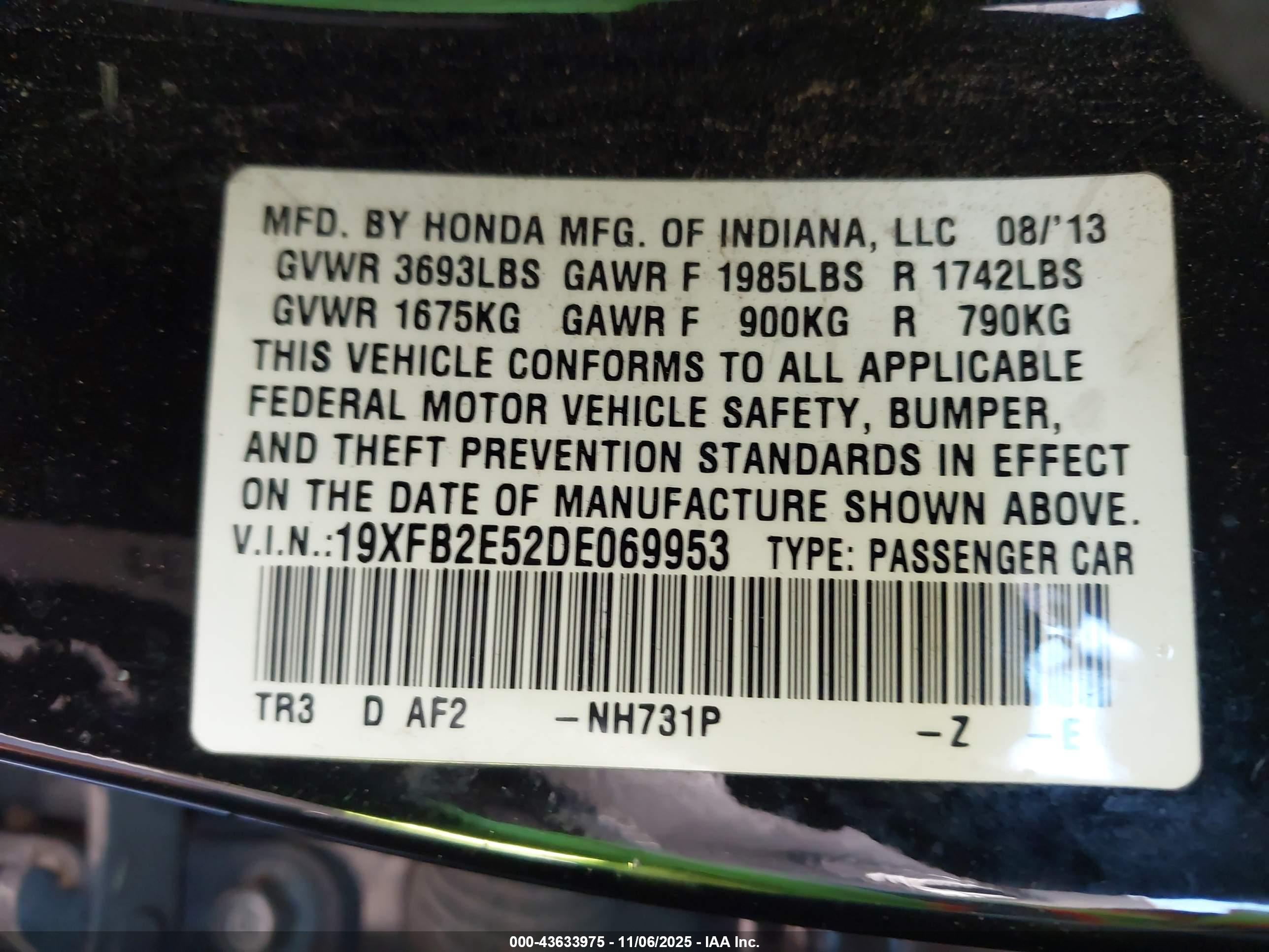 HONDA CIVIC image 9