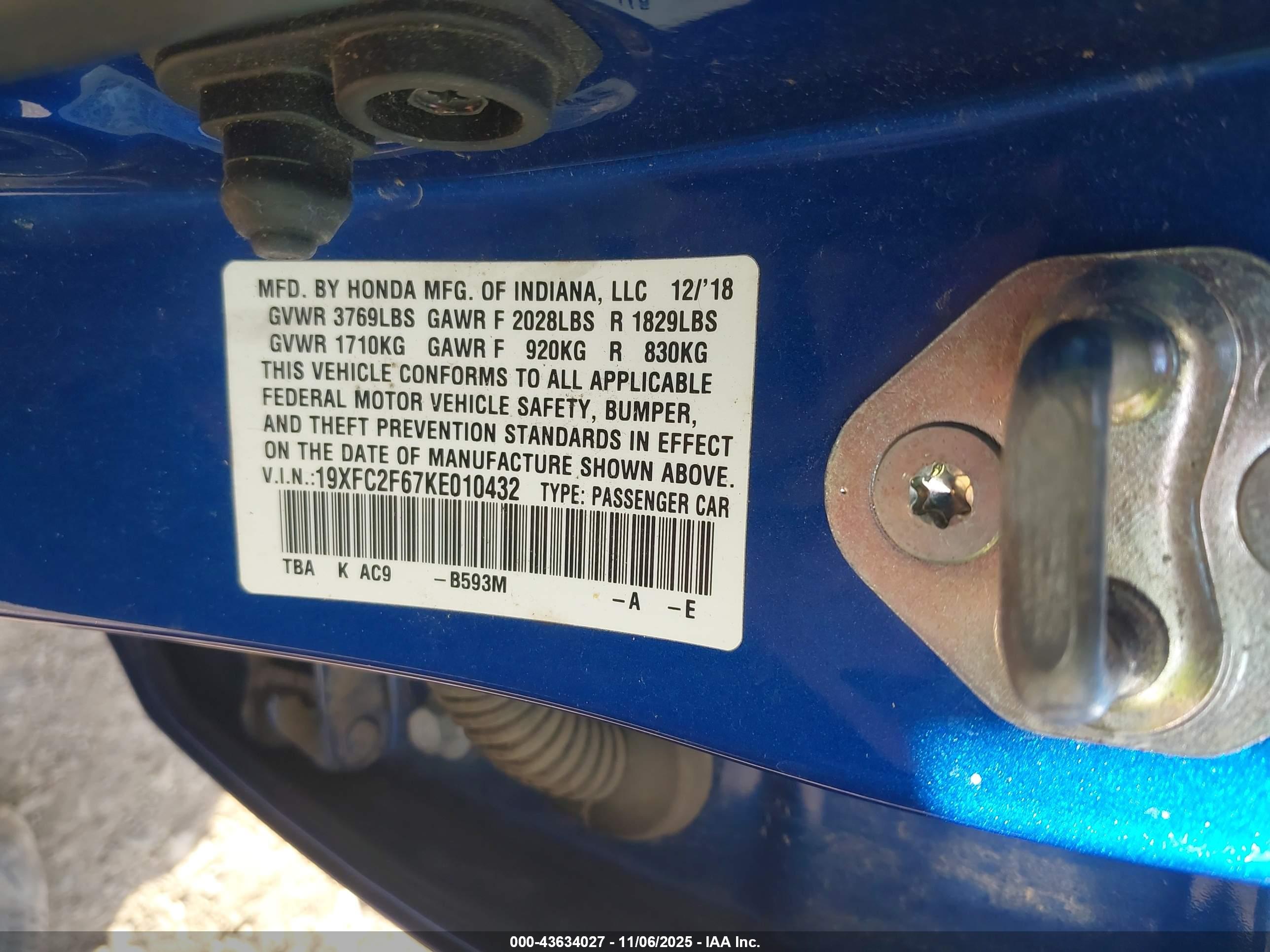 HONDA CIVIC image 9
