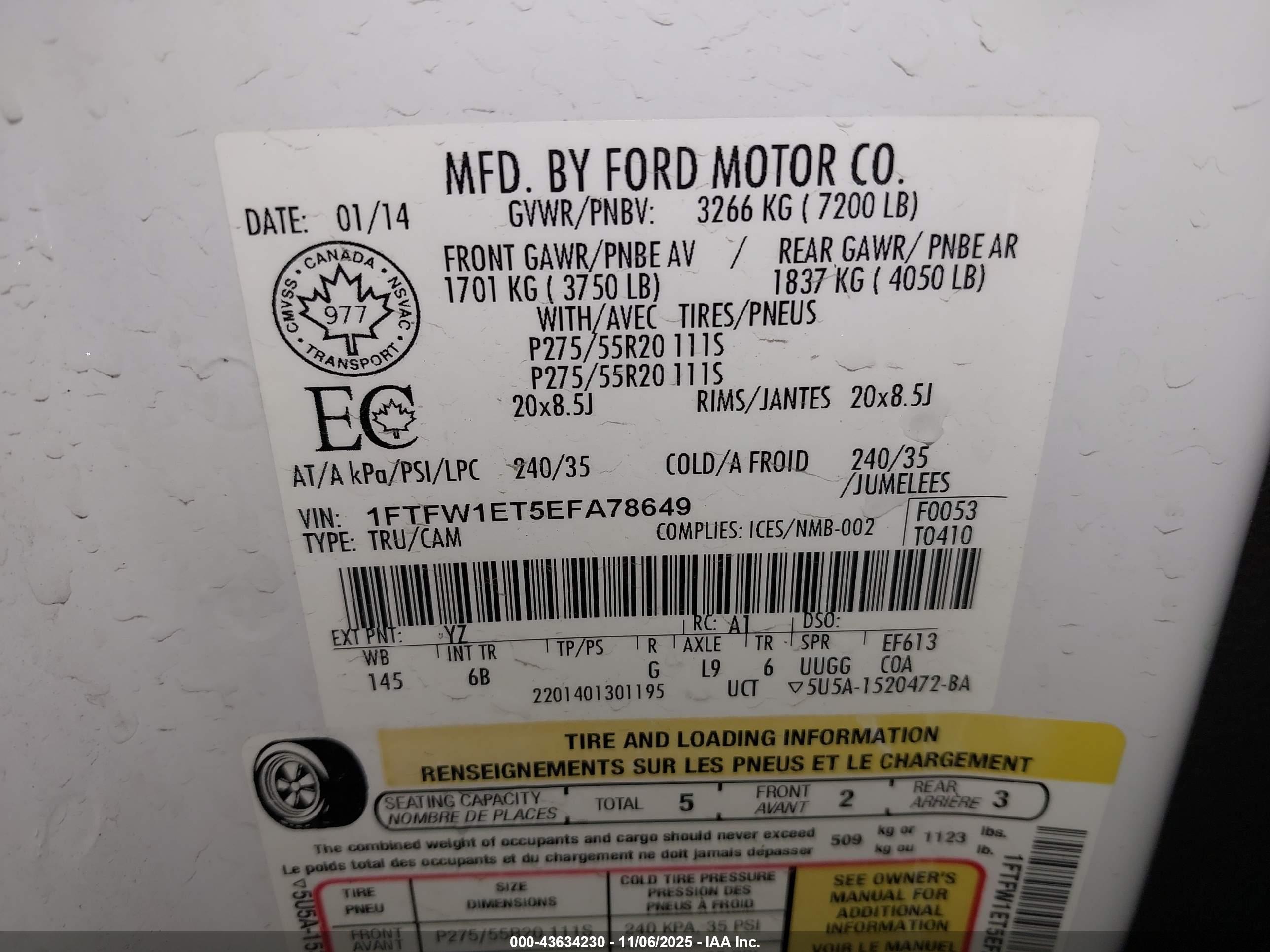 FORD F-150 image 9