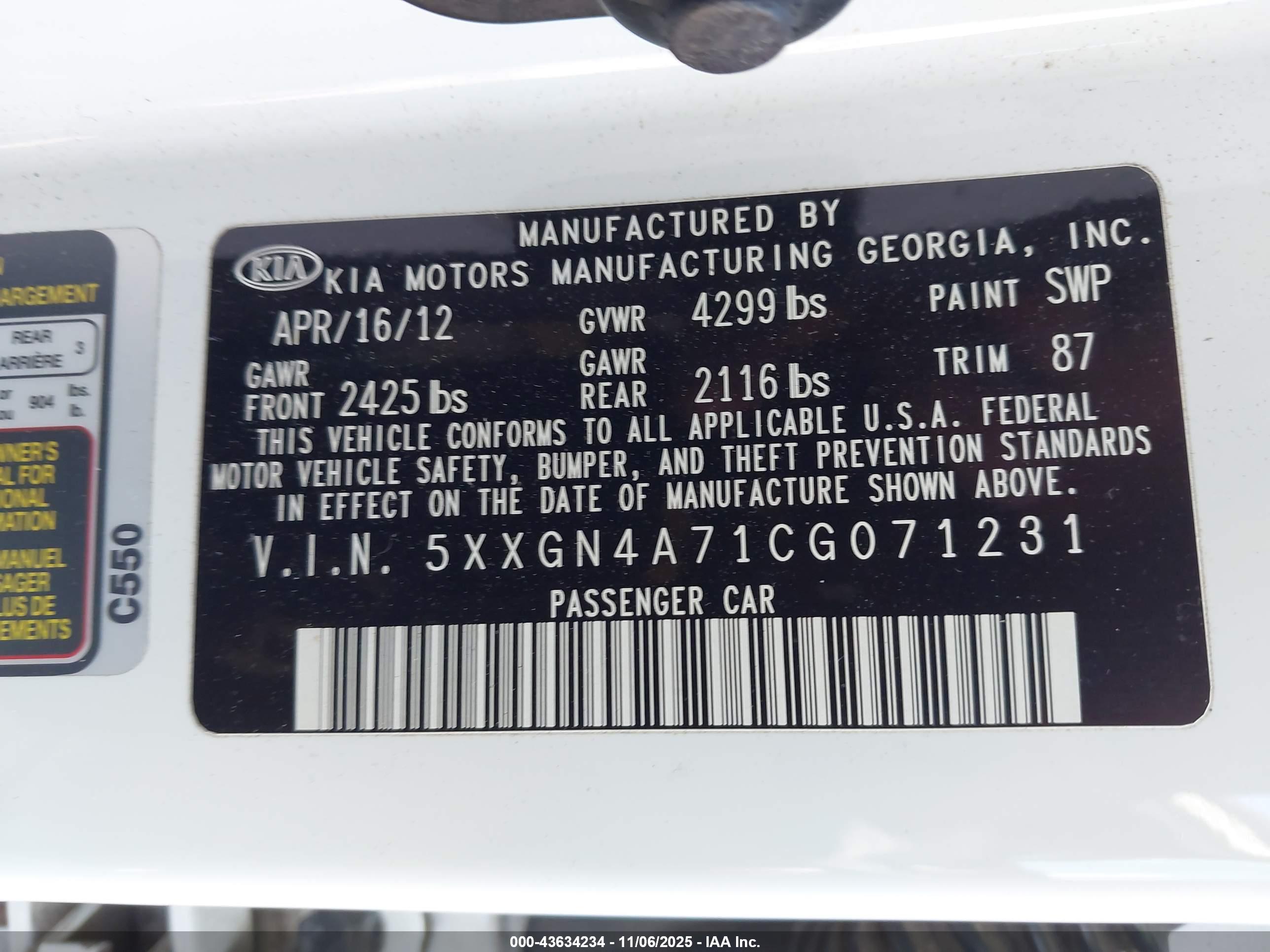 KIA OPTIMA image 9