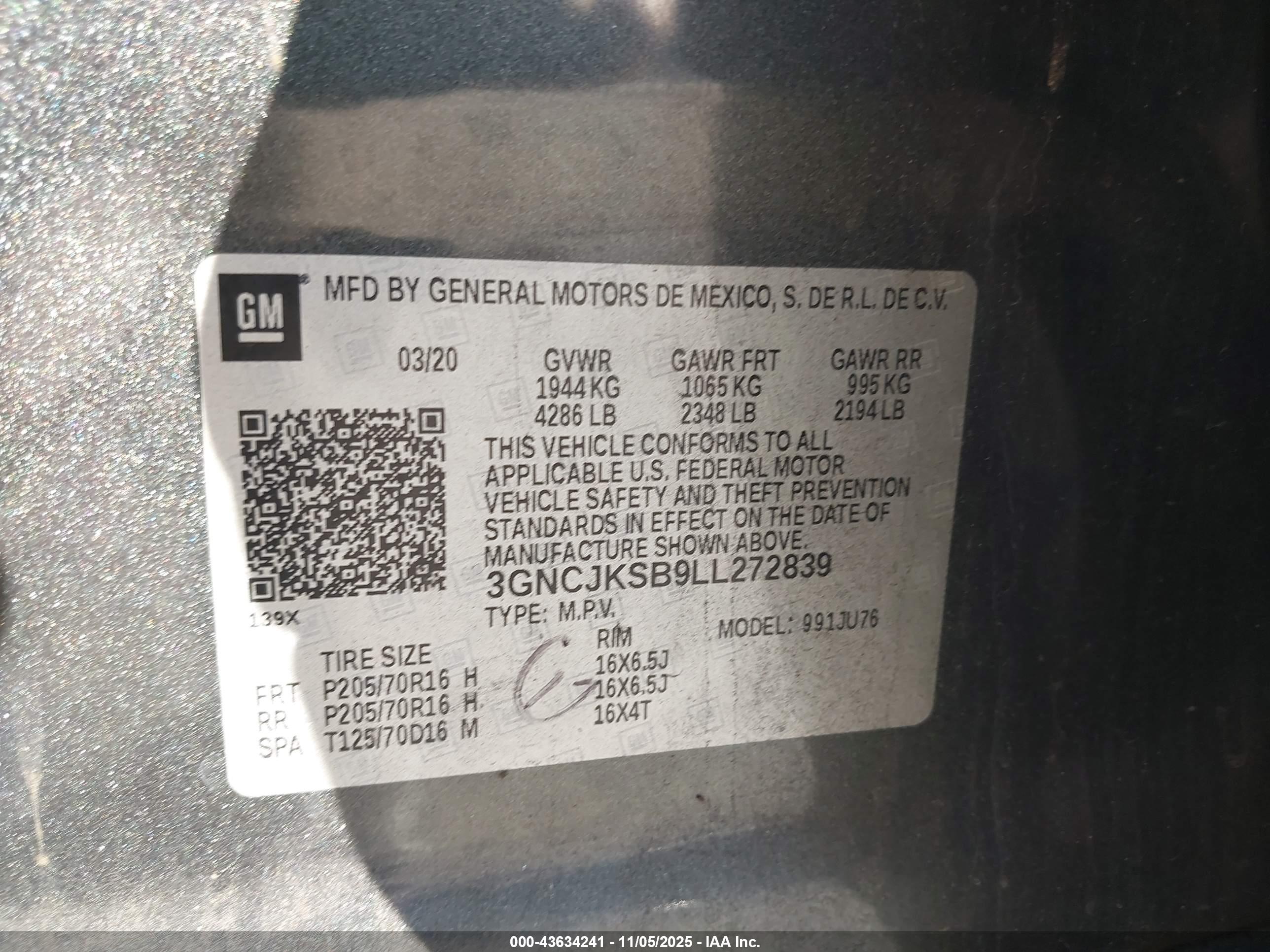 CHEVROLET TRAX image 9