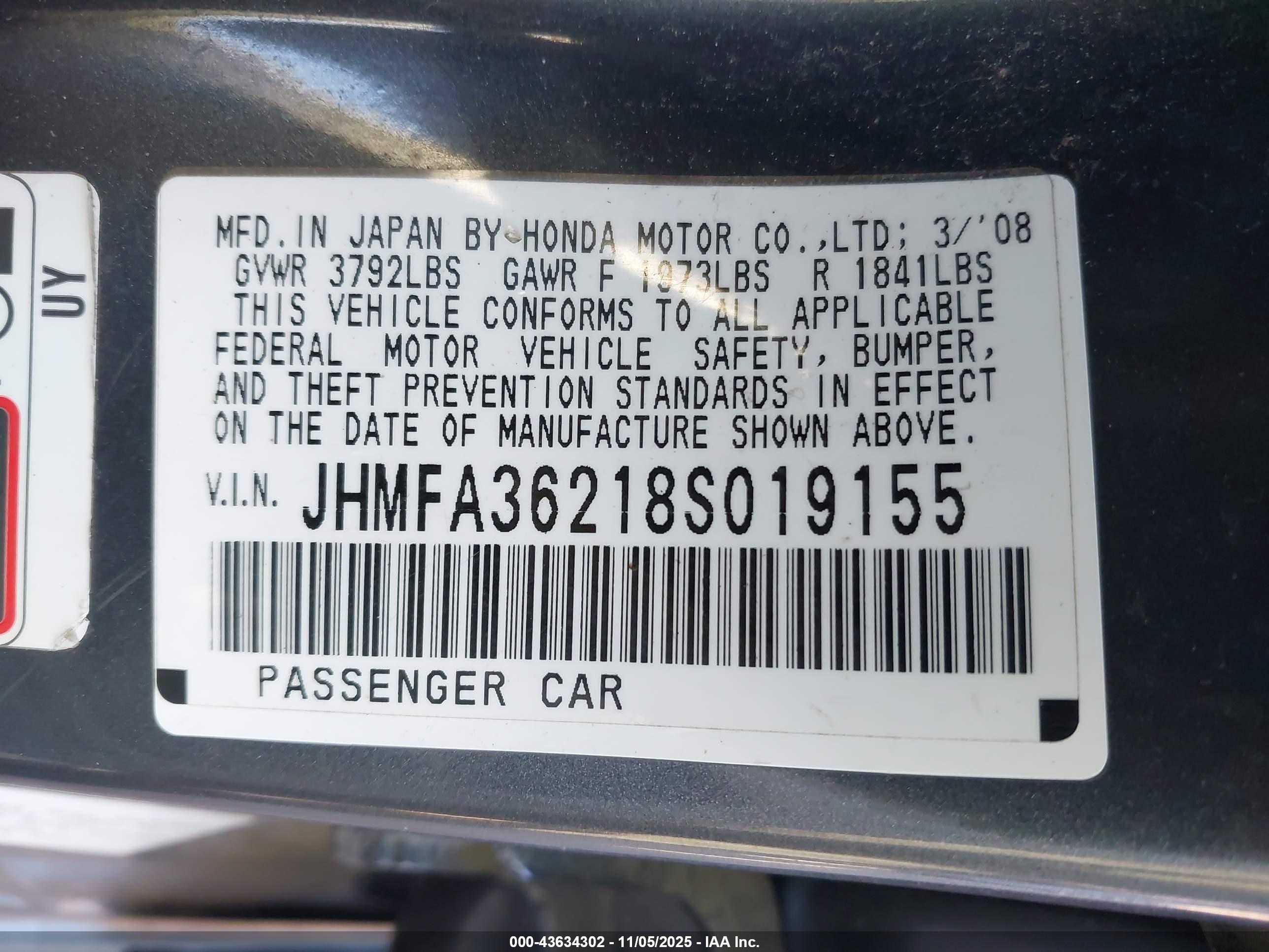 HONDA CIVIC image 9