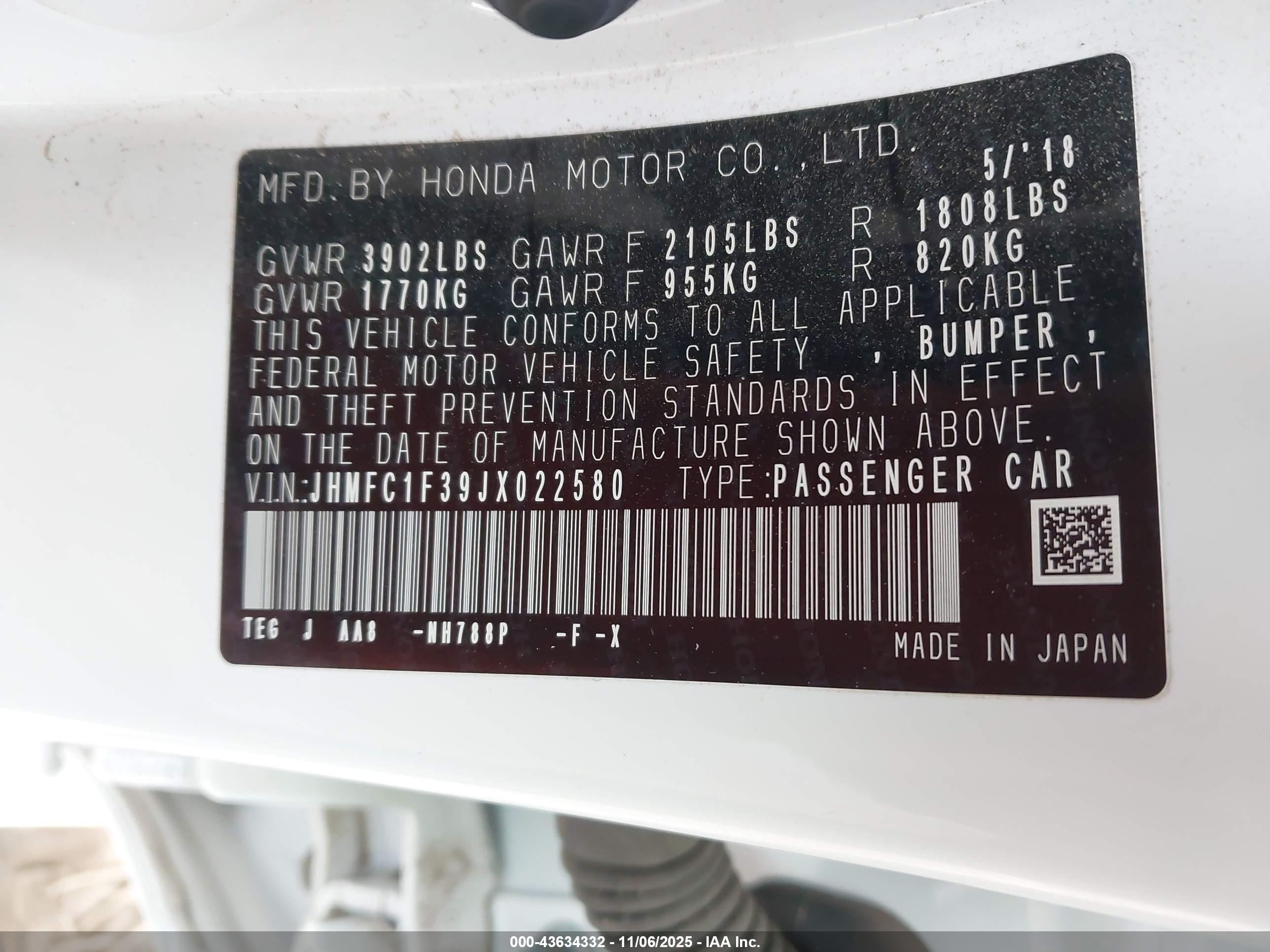 HONDA CIVIC image 9