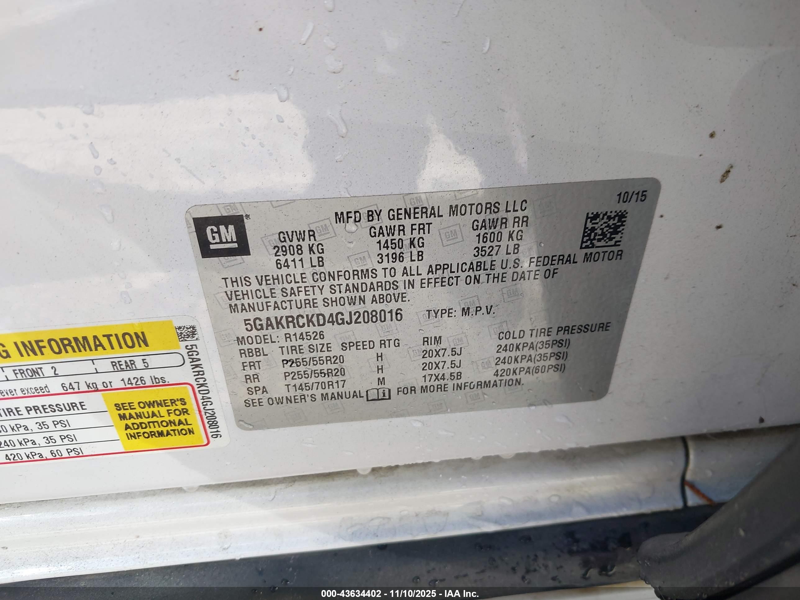 BUICK ENCLAVE image 9