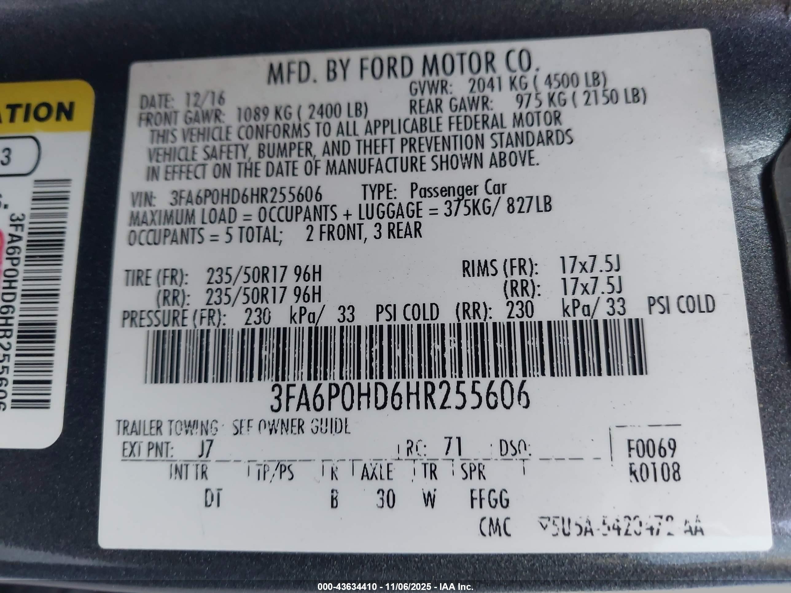 FORD FUSION image 9