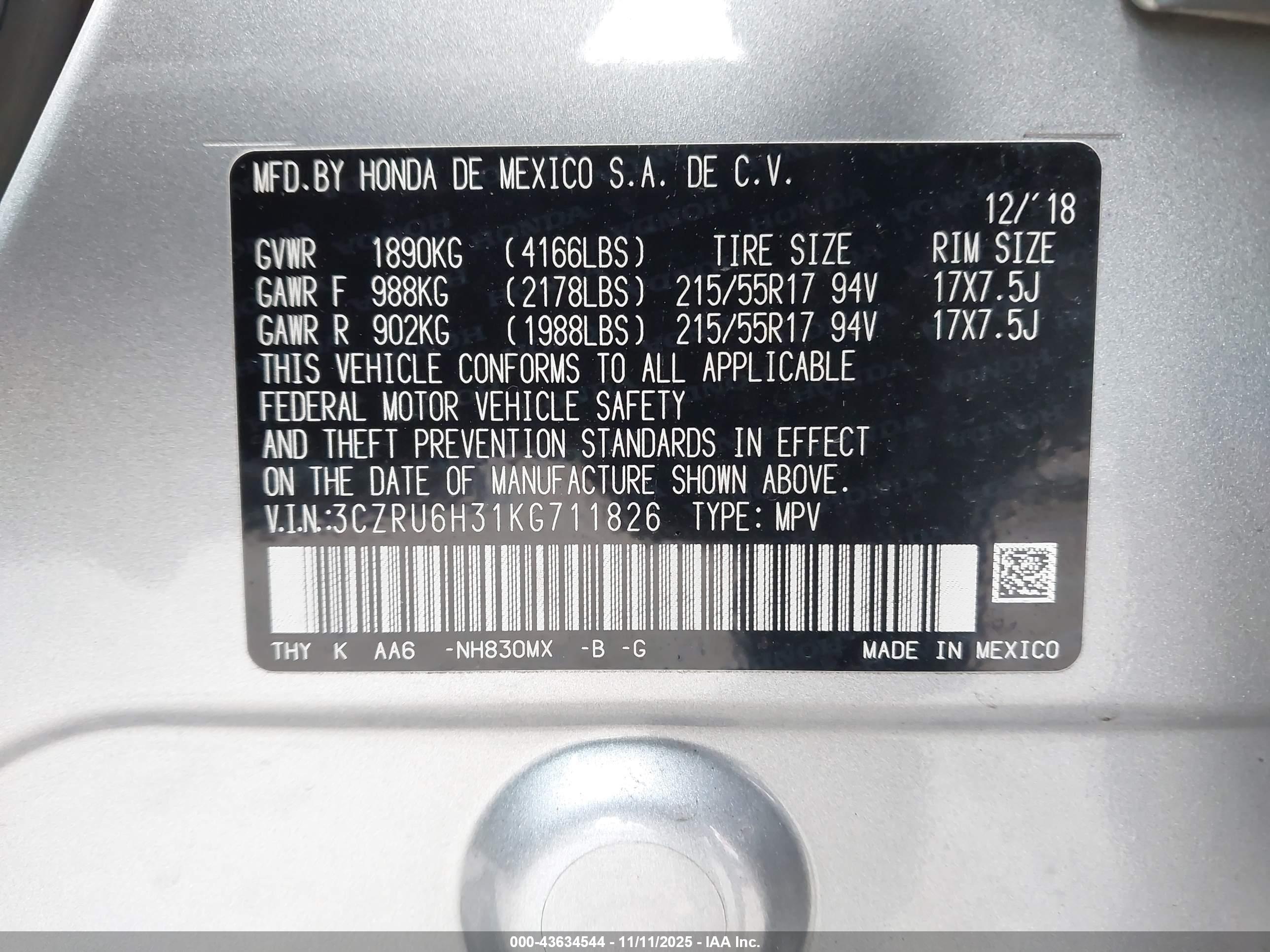 HONDA HR-V image 9