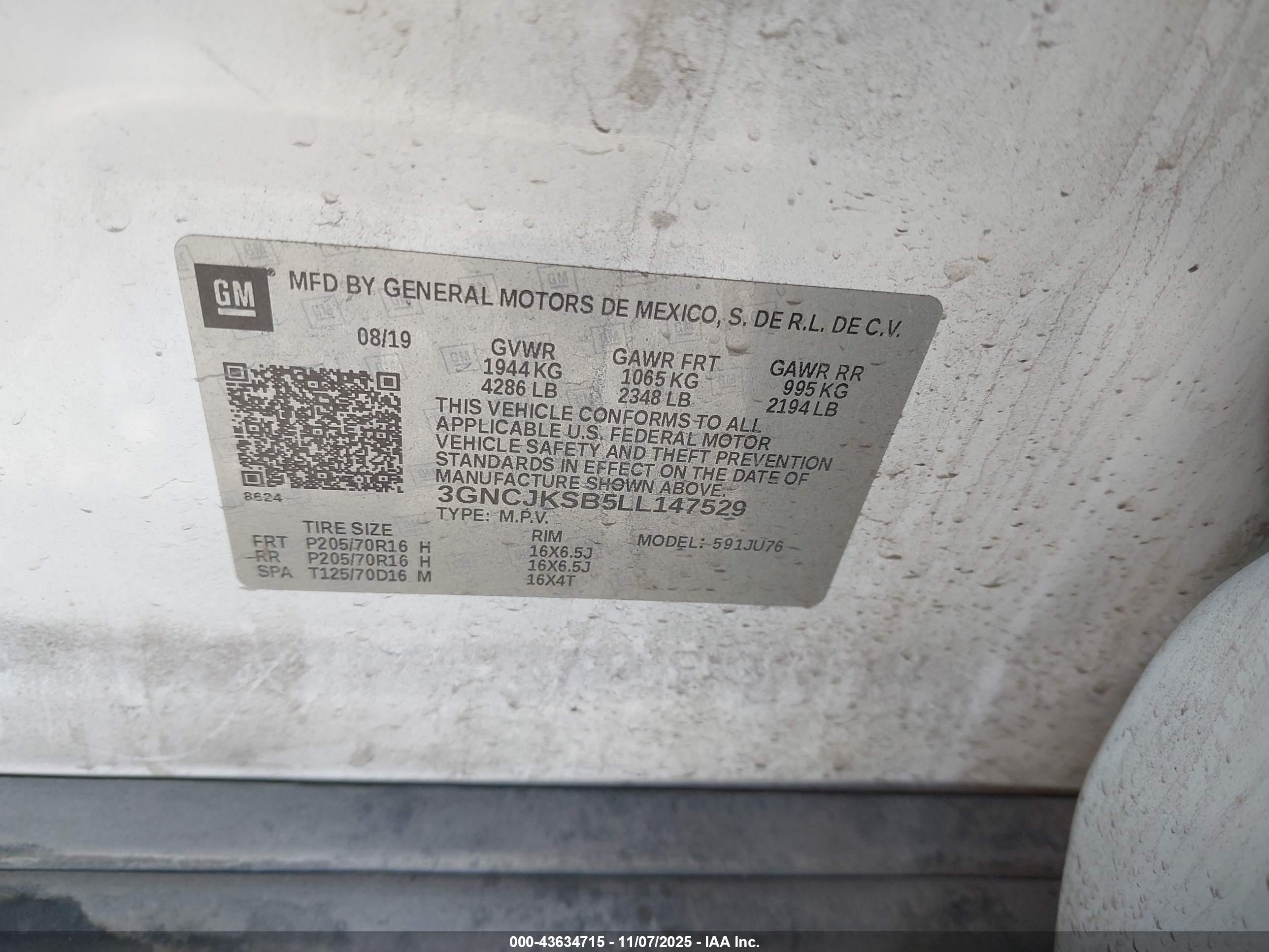 CHEVROLET TRAX image 9