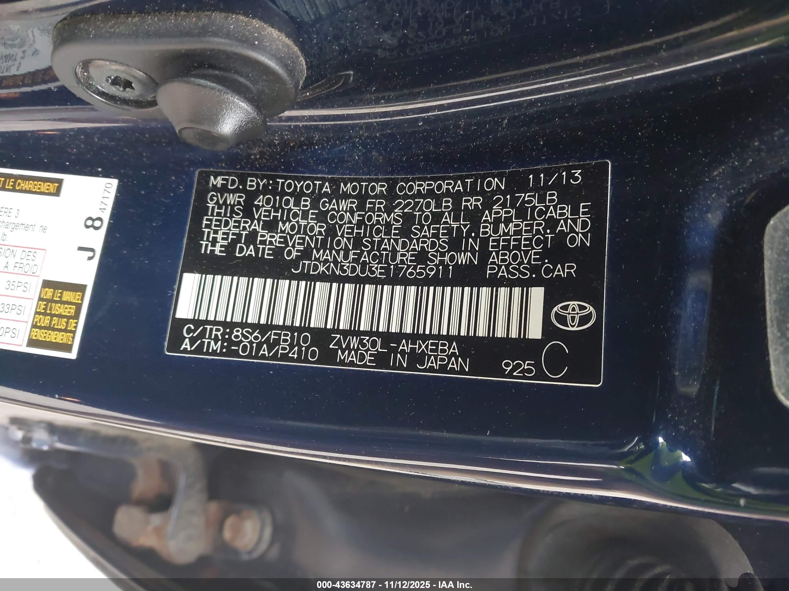 TOYOTA PRIUS image 9