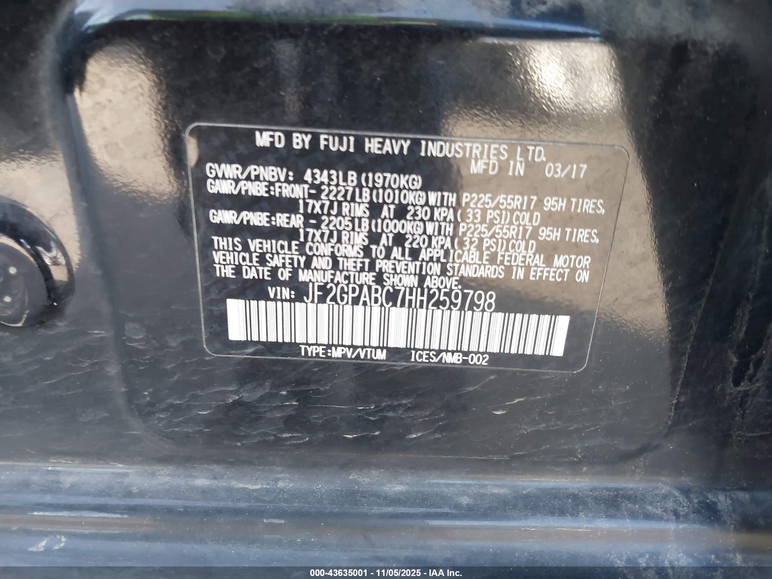 SUBARU CROSSTREK image 9