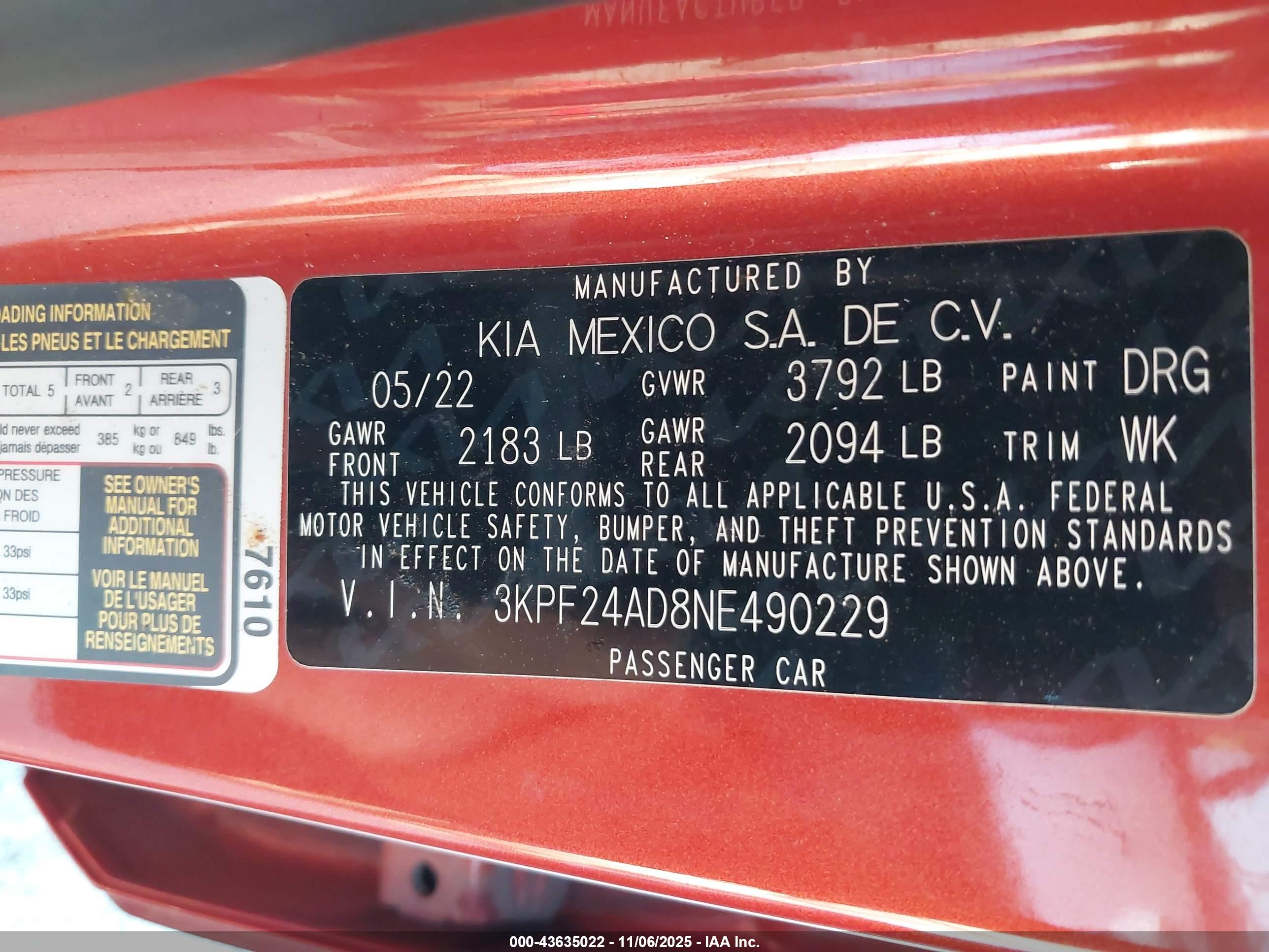 KIA FORTE image 9