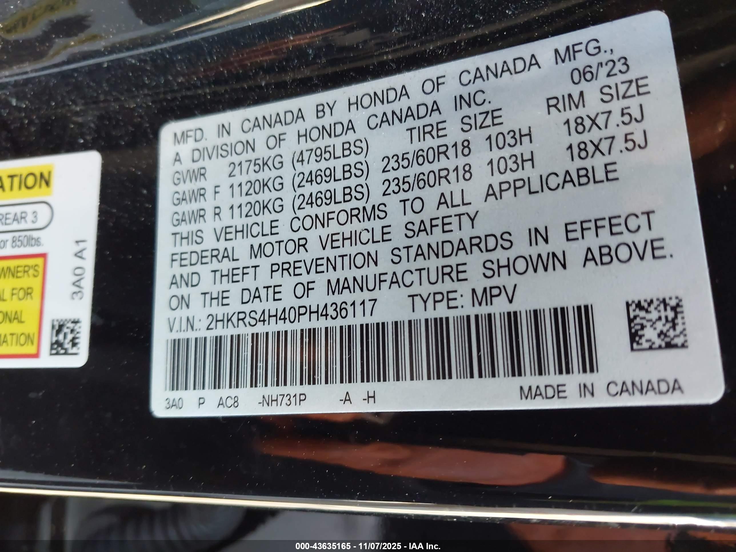 HONDA CR-V image 9