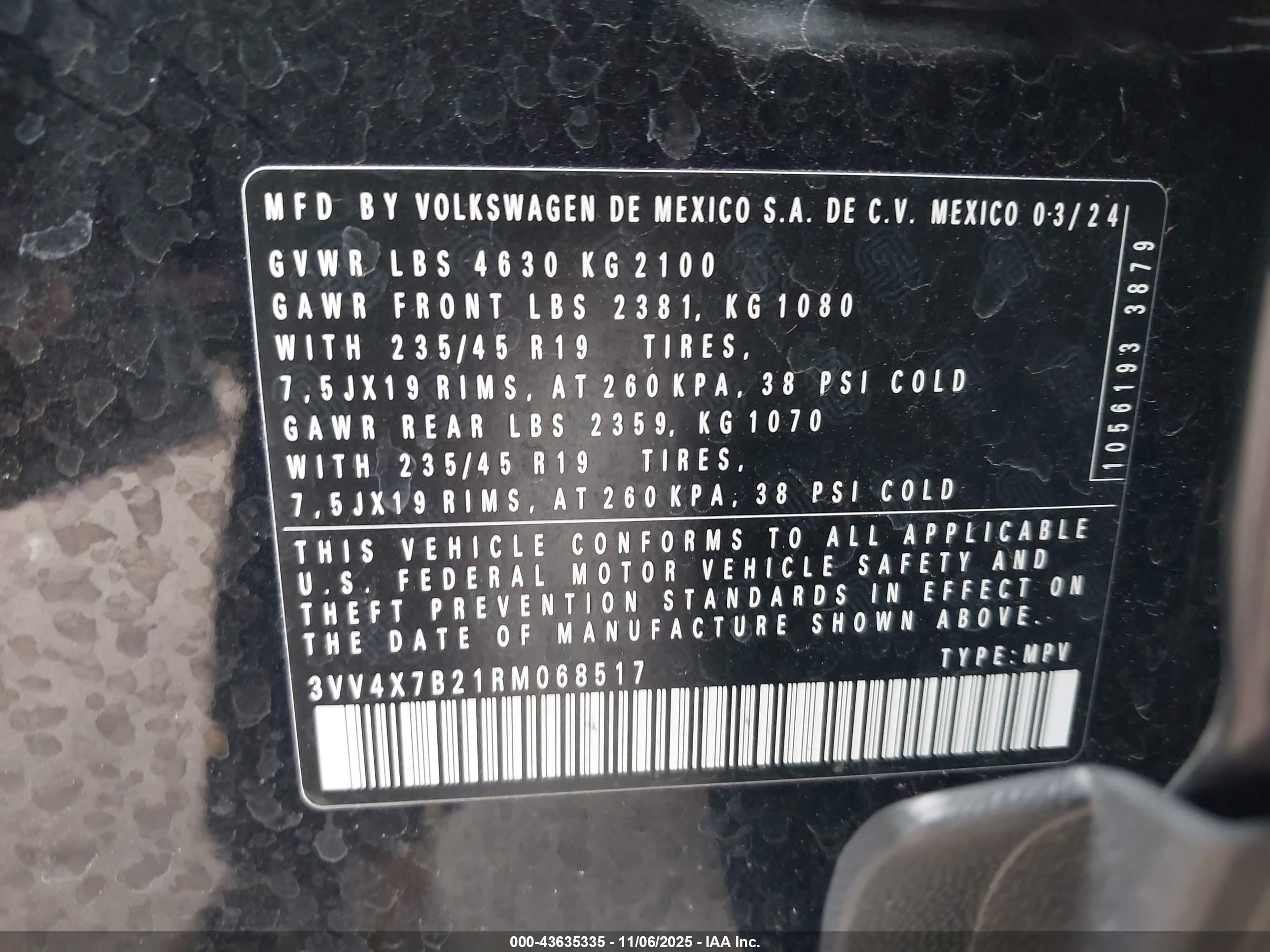 VOLKSWAGEN TAOS image 9