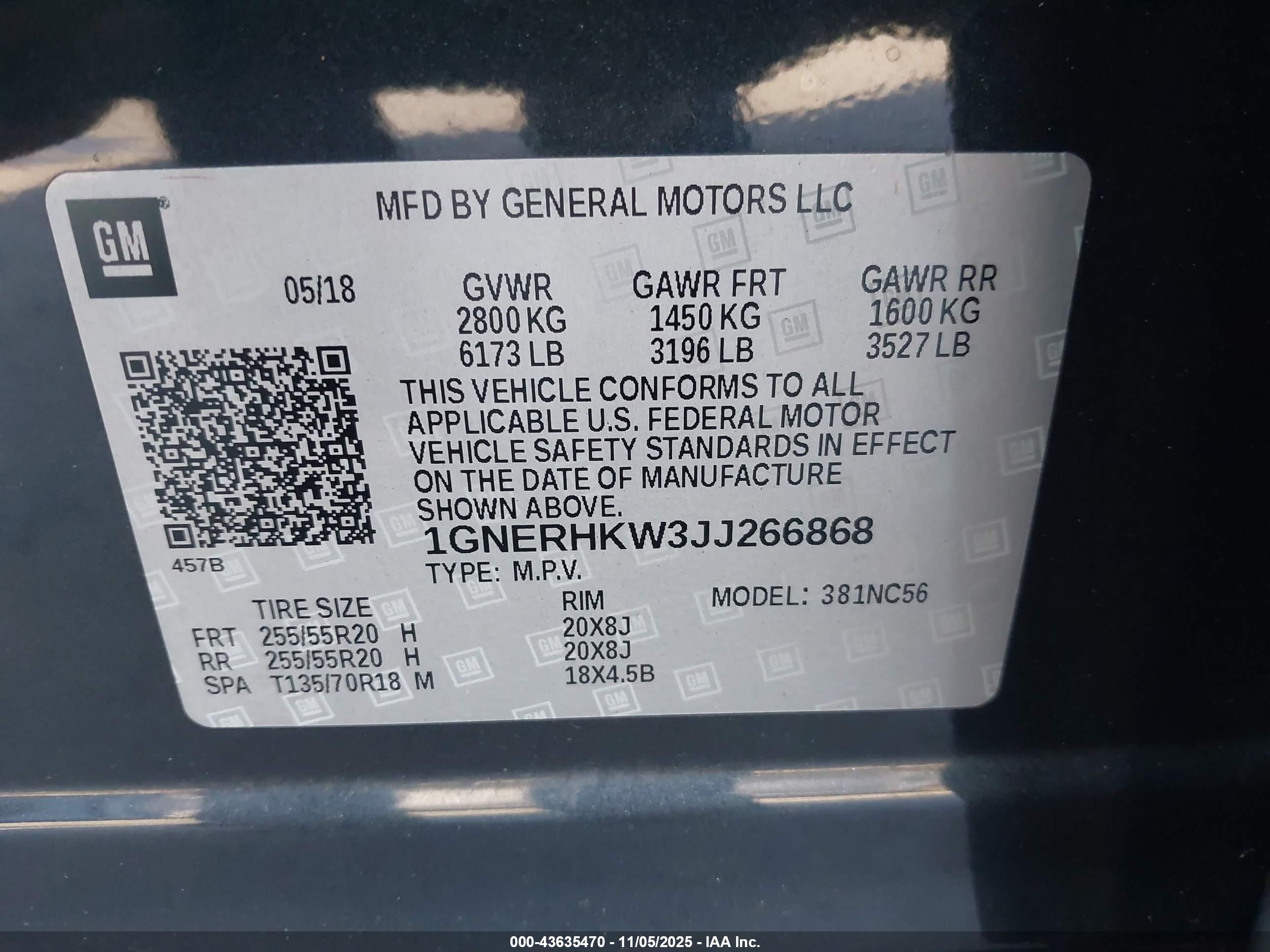 CHEVROLET TRAVERSE image 9