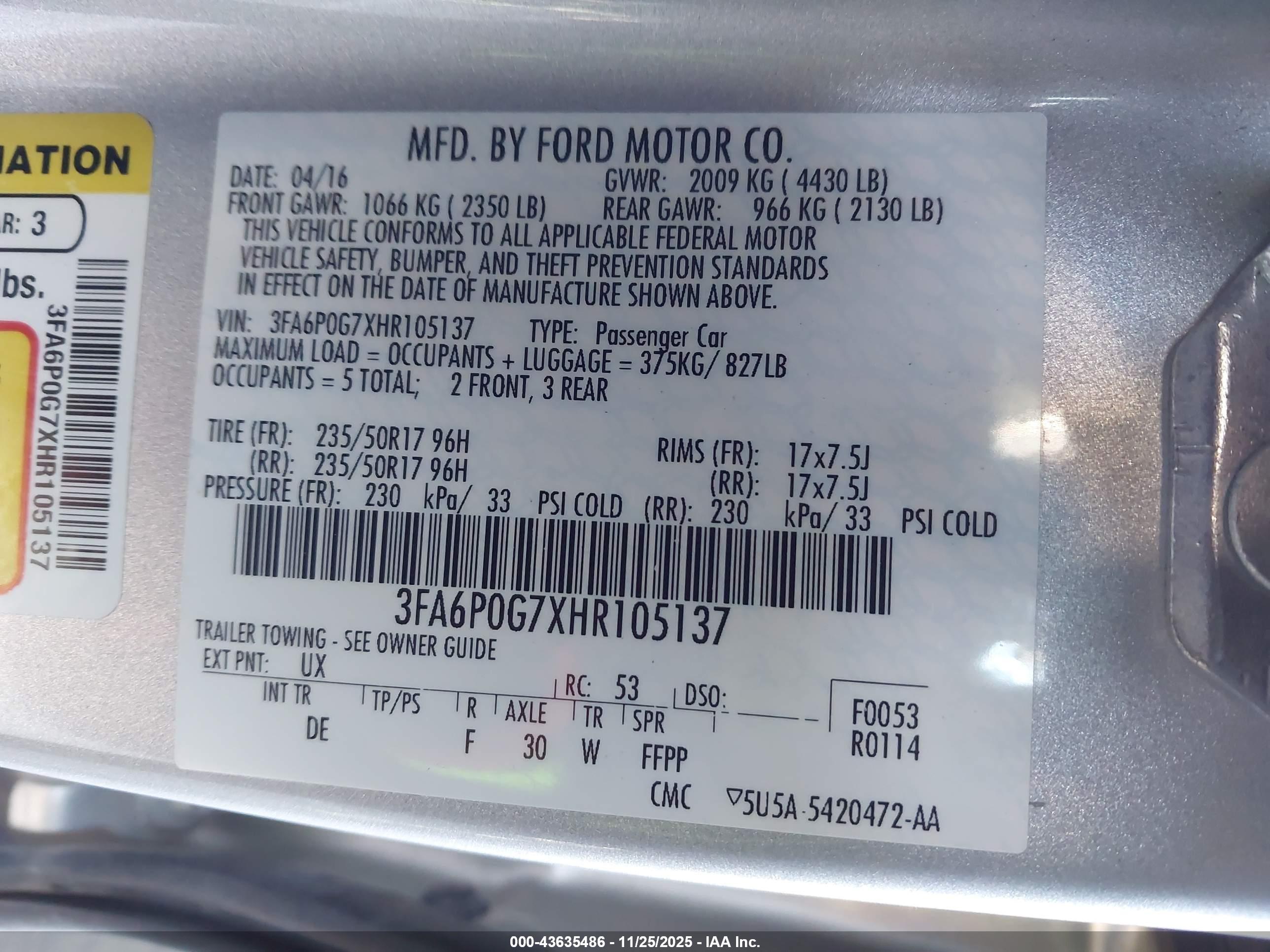 FORD FUSION image 9