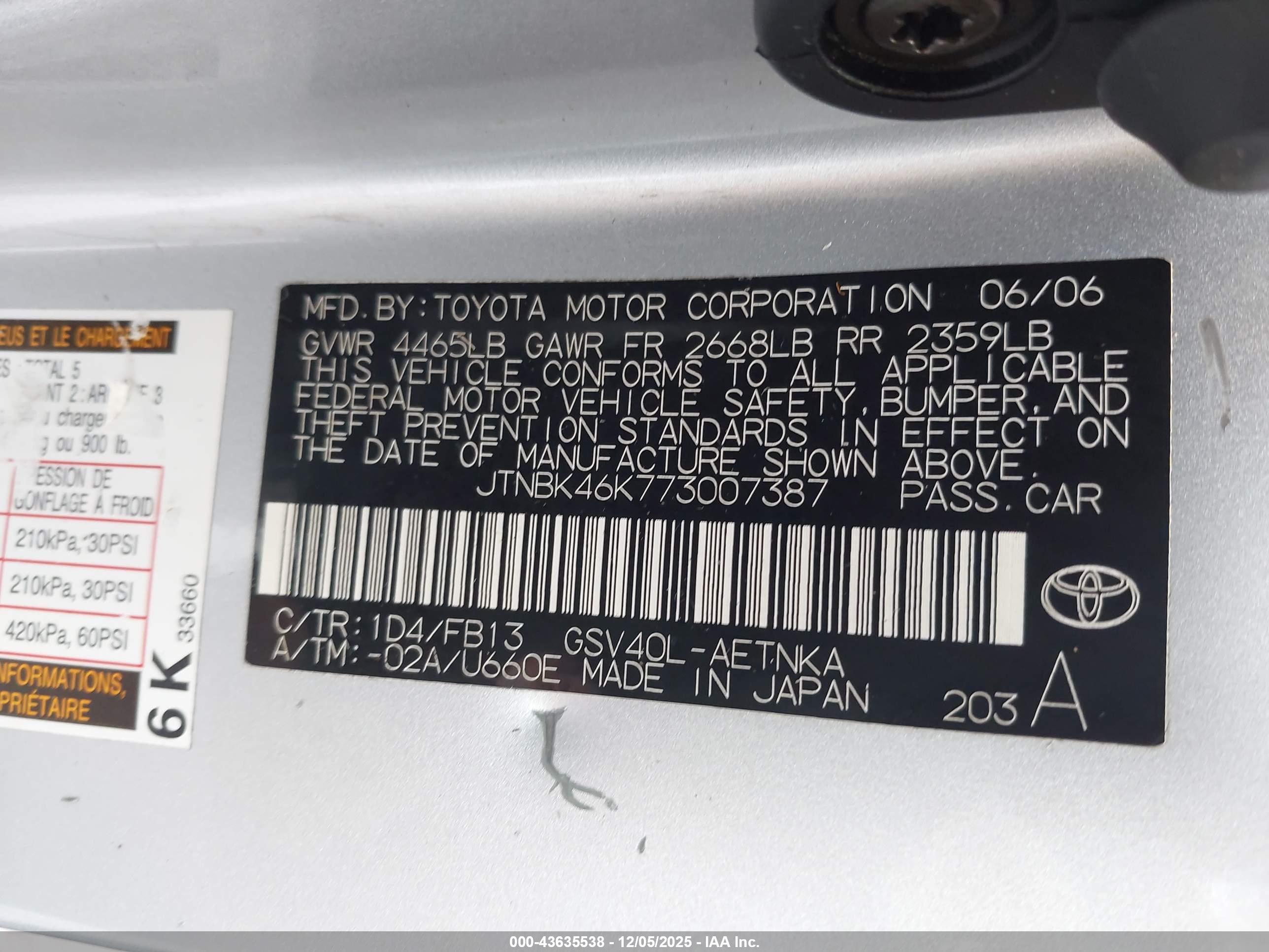 TOYOTA CAMRY image 9