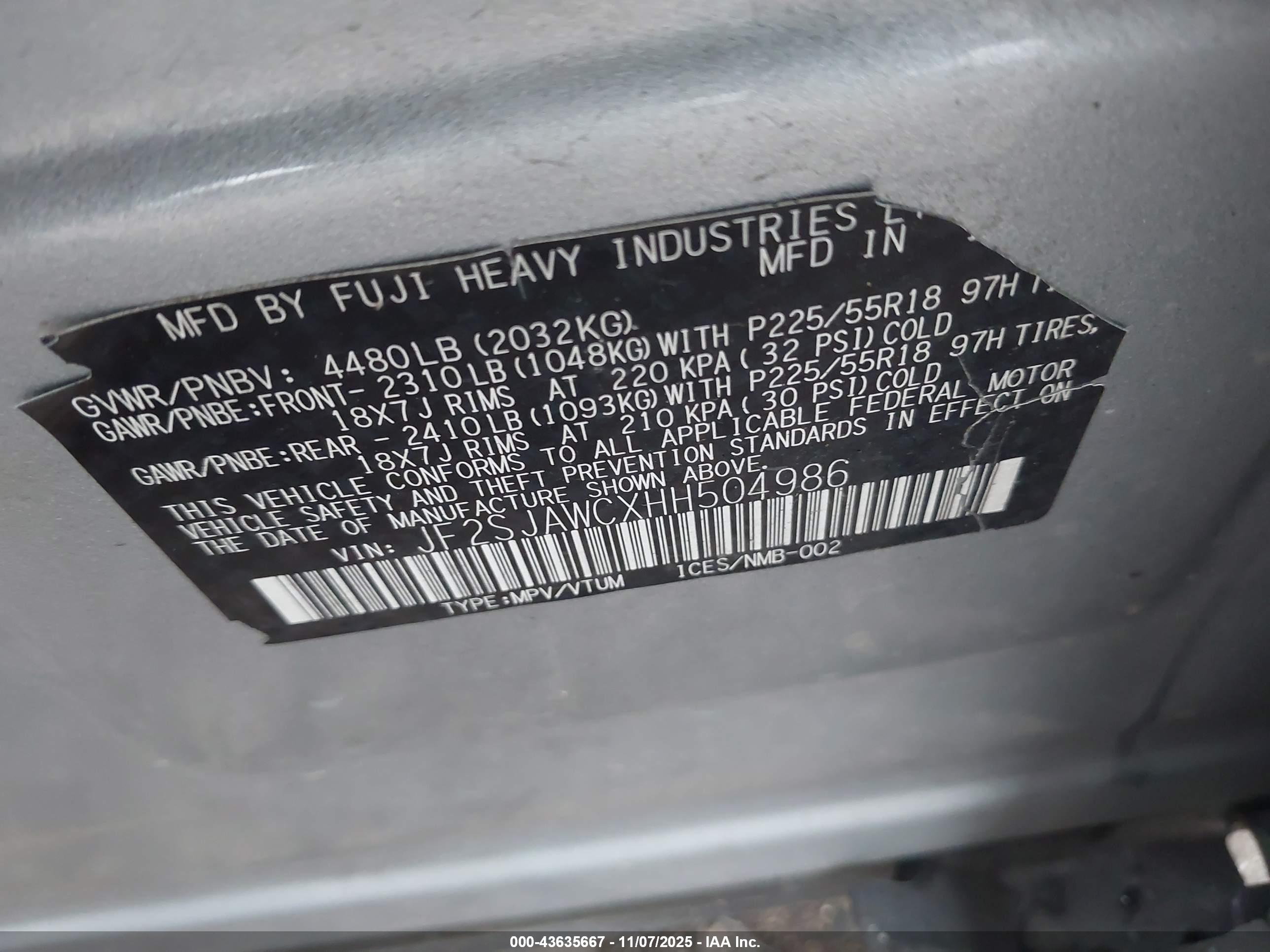 SUBARU FORESTER image 9