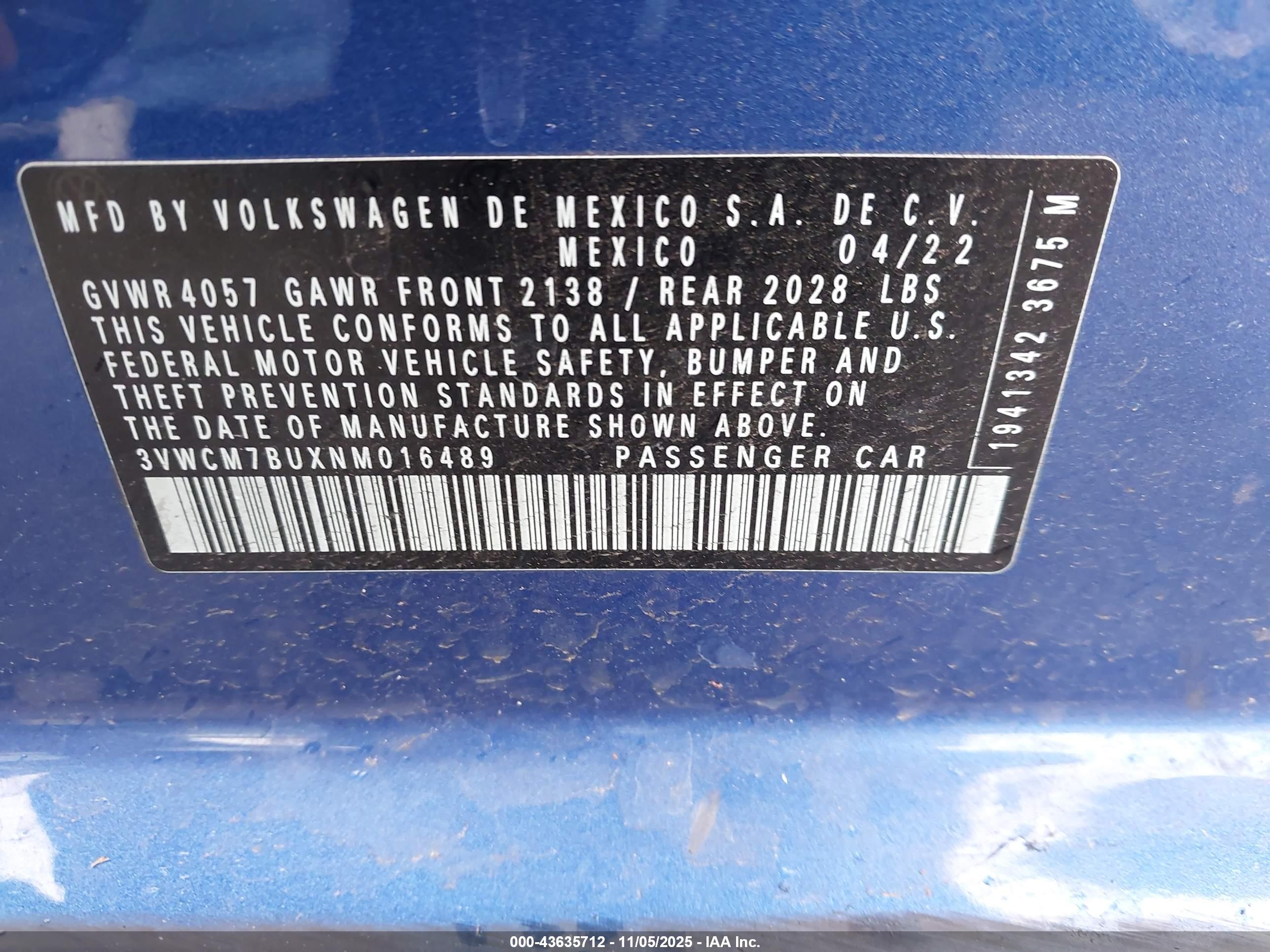 VOLKSWAGEN JETTA image 9