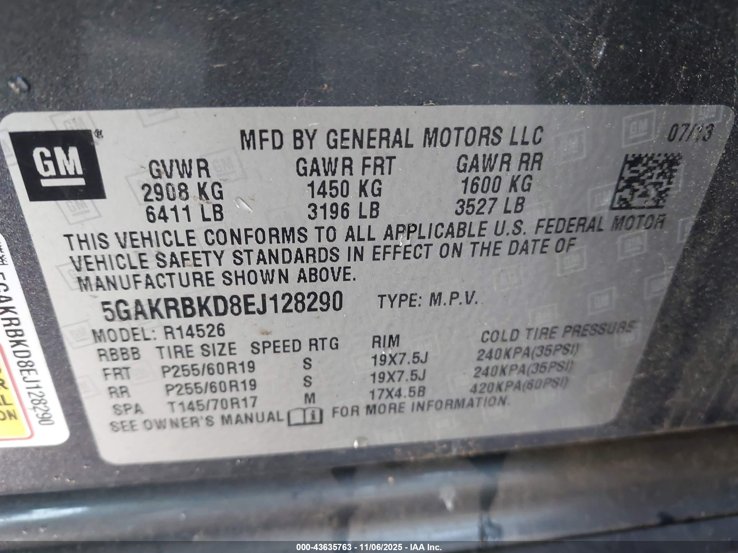BUICK ENCLAVE image 9