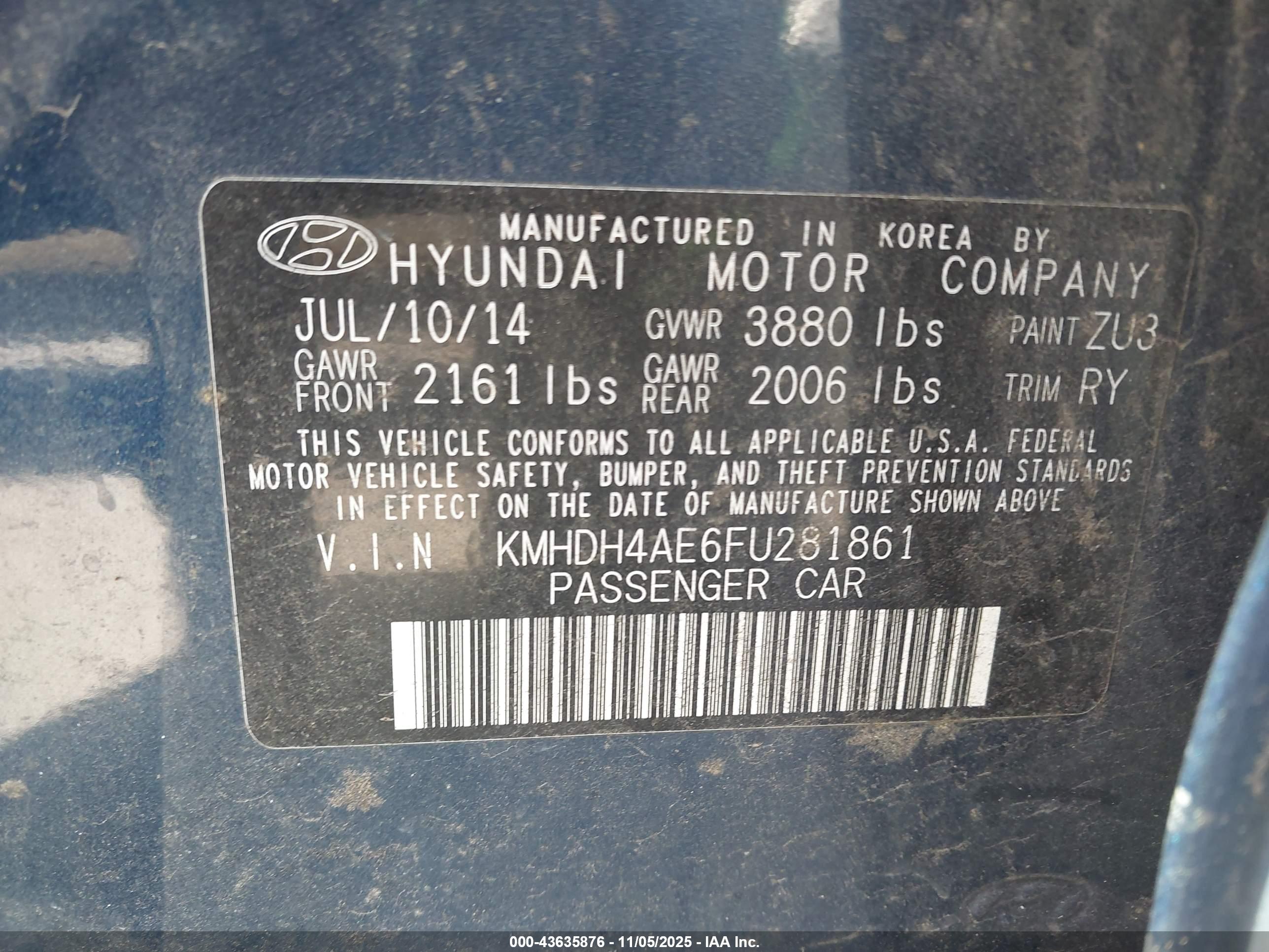 HYUNDAI ELANTRA image 9