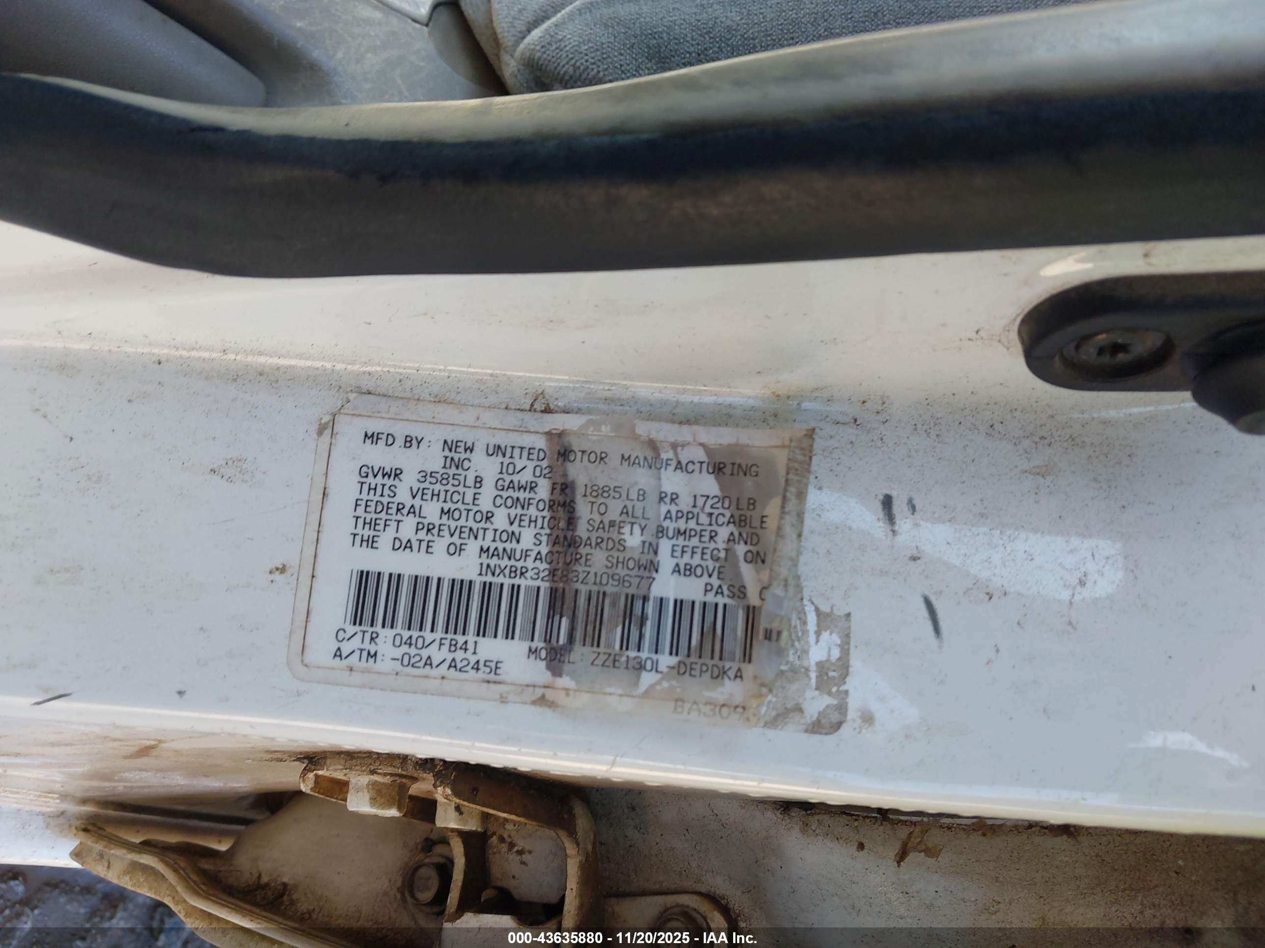 TOYOTA COROLLA image 9