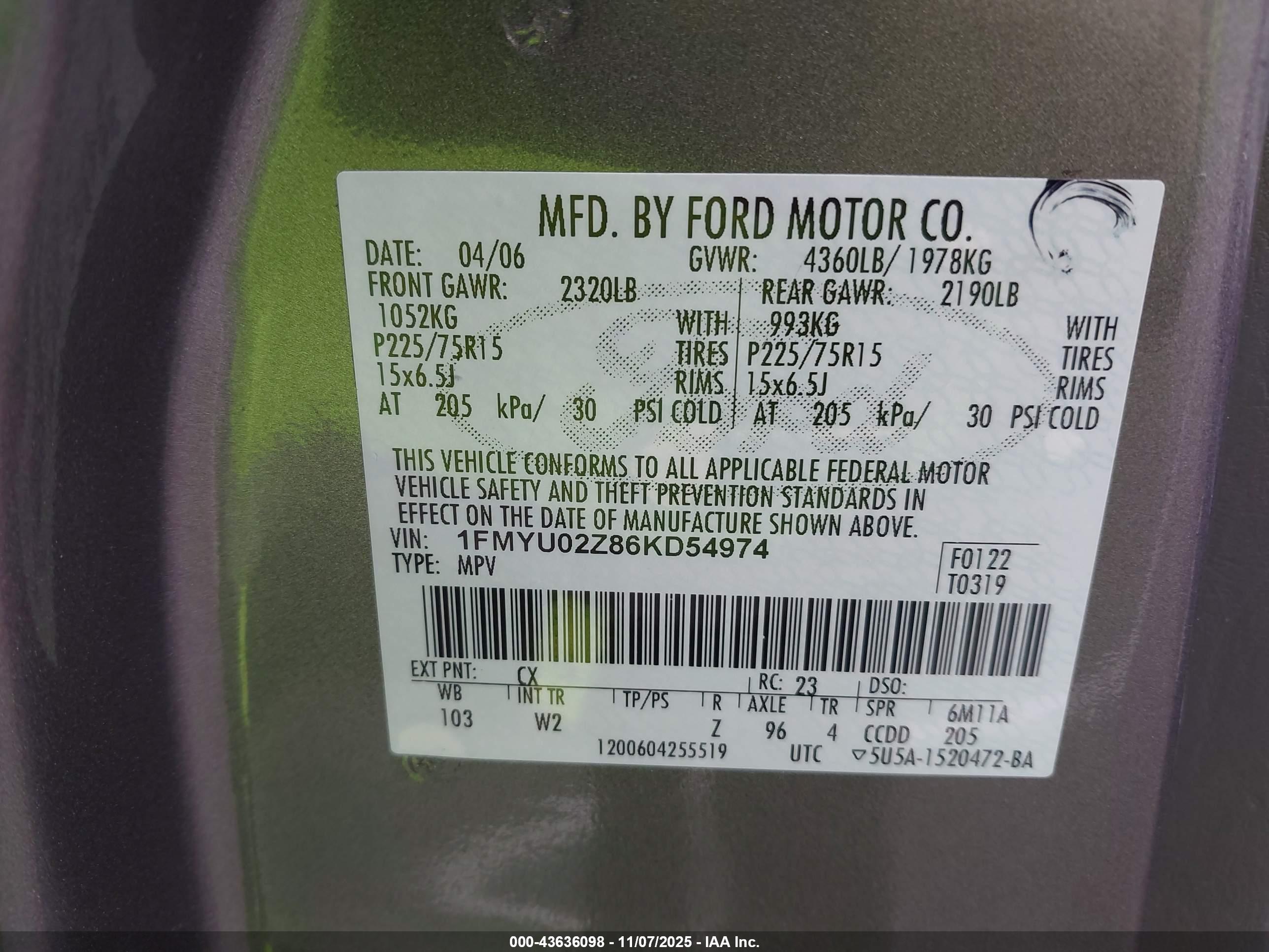 FORD ESCAPE image 9