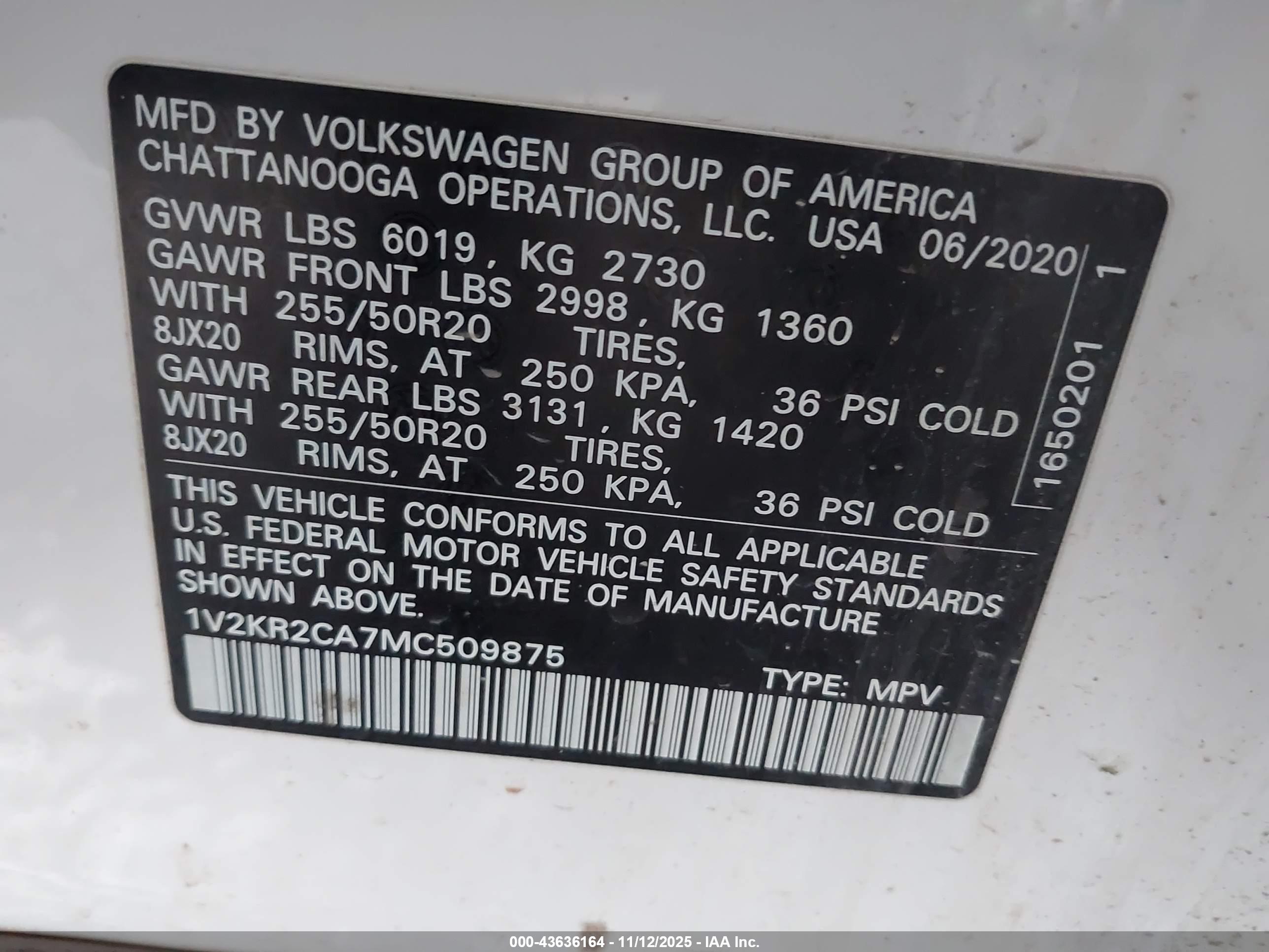 VOLKSWAGEN ATLAS image 9
