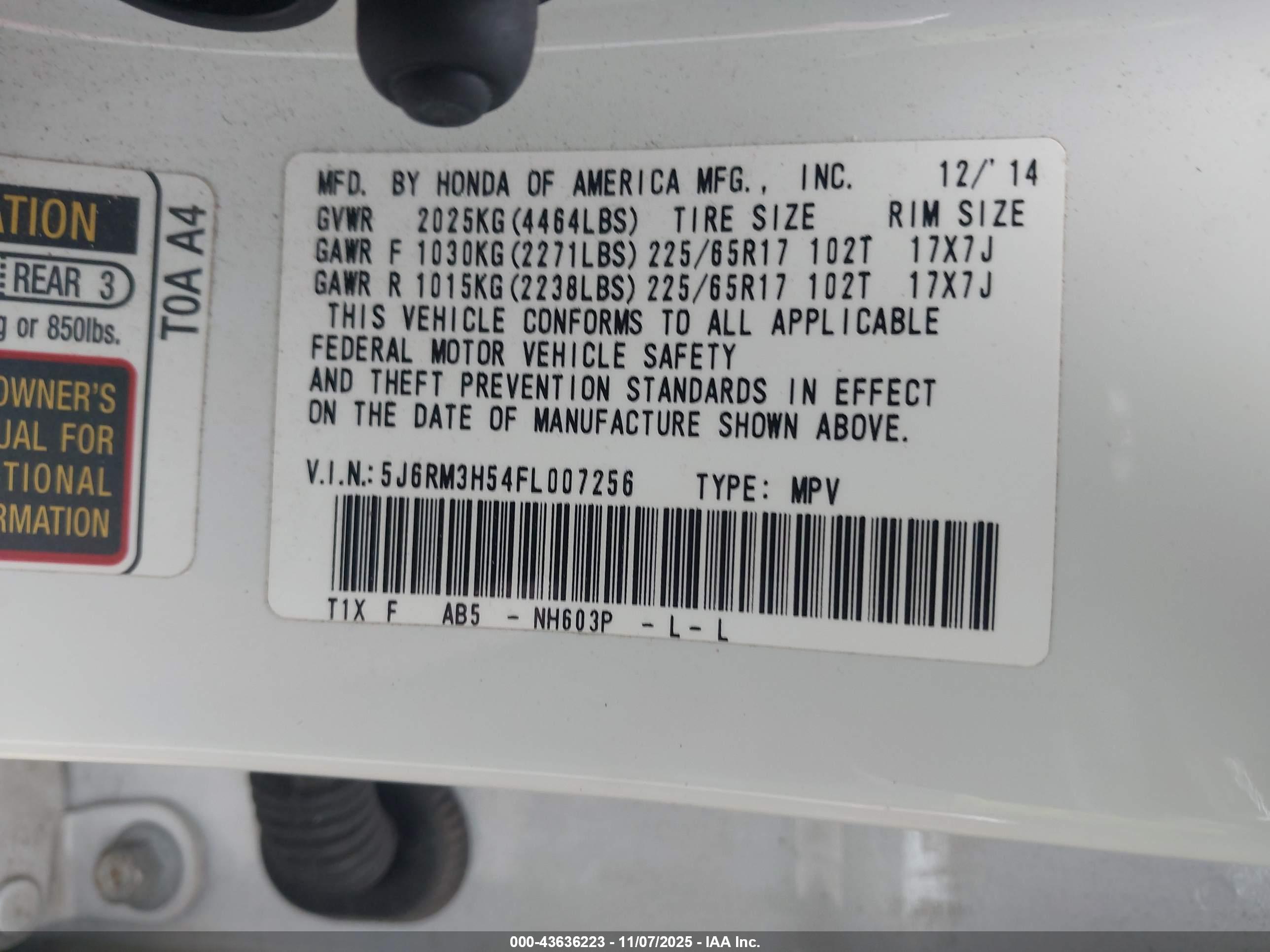 HONDA CR-V image 9