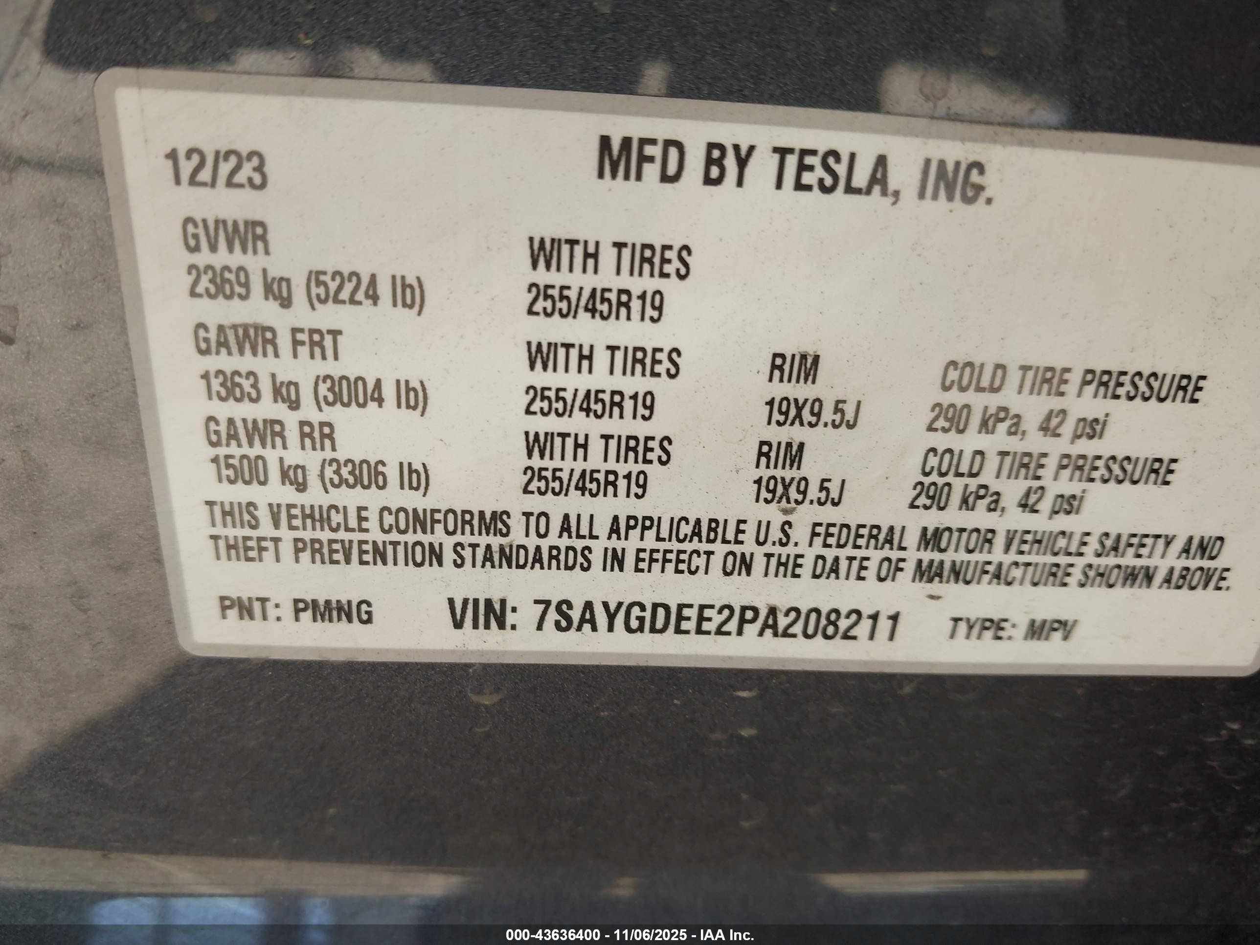 TESLA MODEL image 9