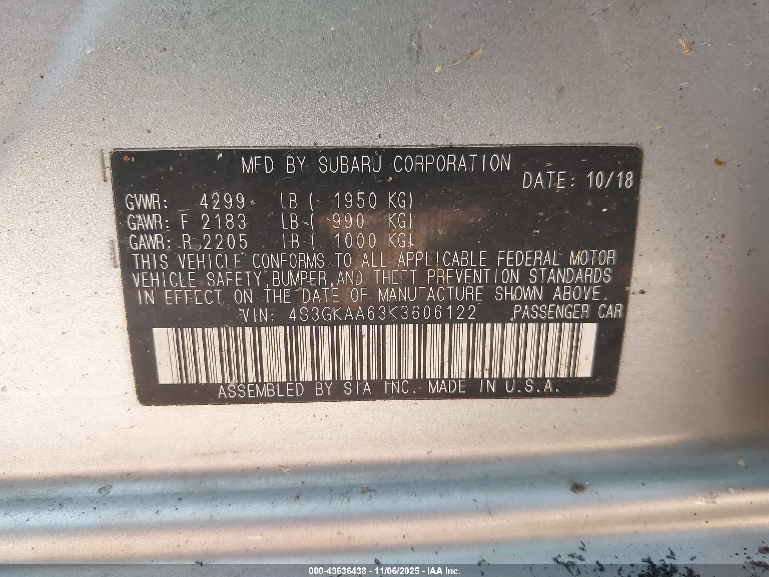 SUBARU IMPREZA image 9