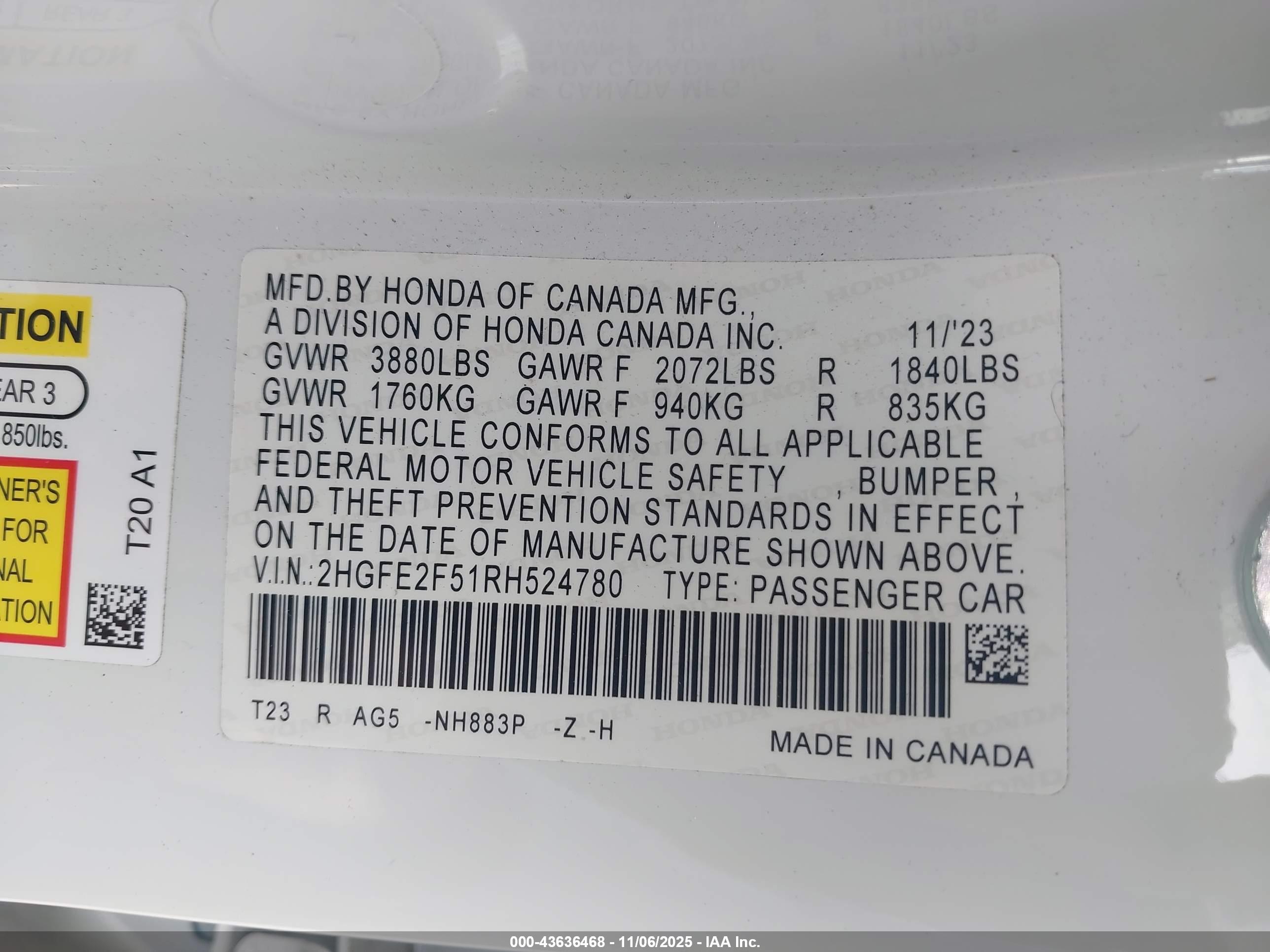 HONDA CIVIC image 9