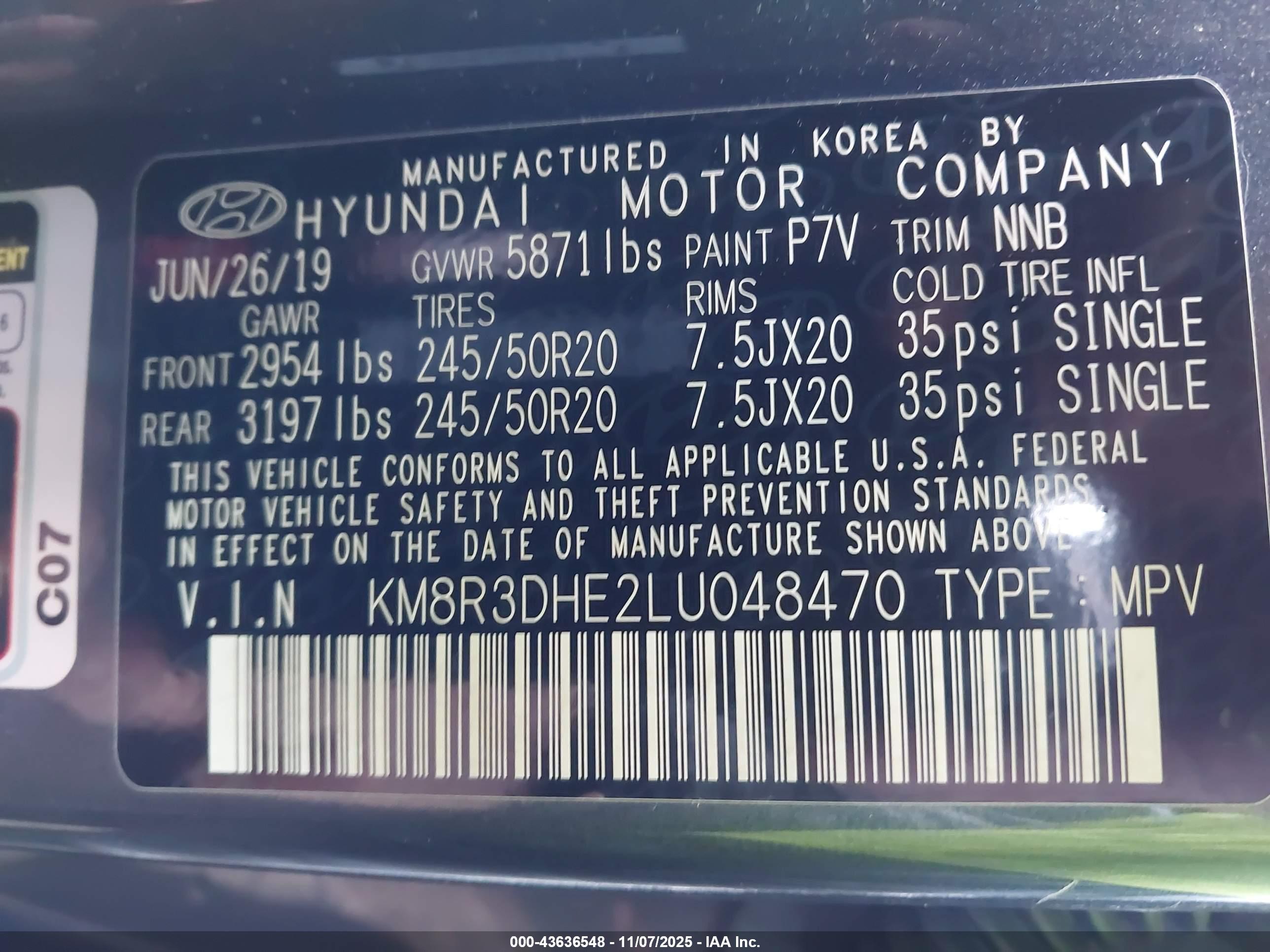 HYUNDAI PALISADE image 9
