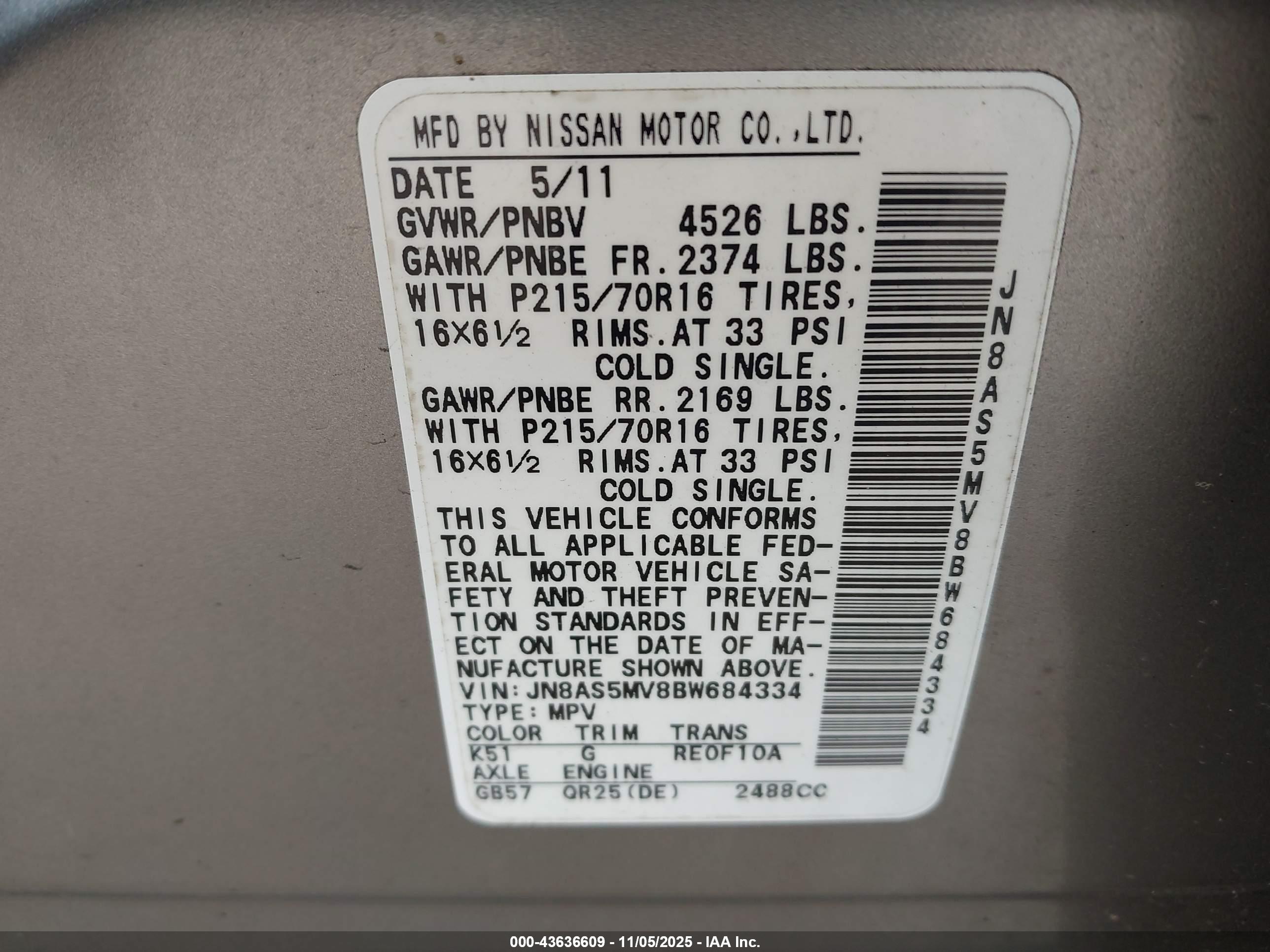 NISSAN ROGUE image 9