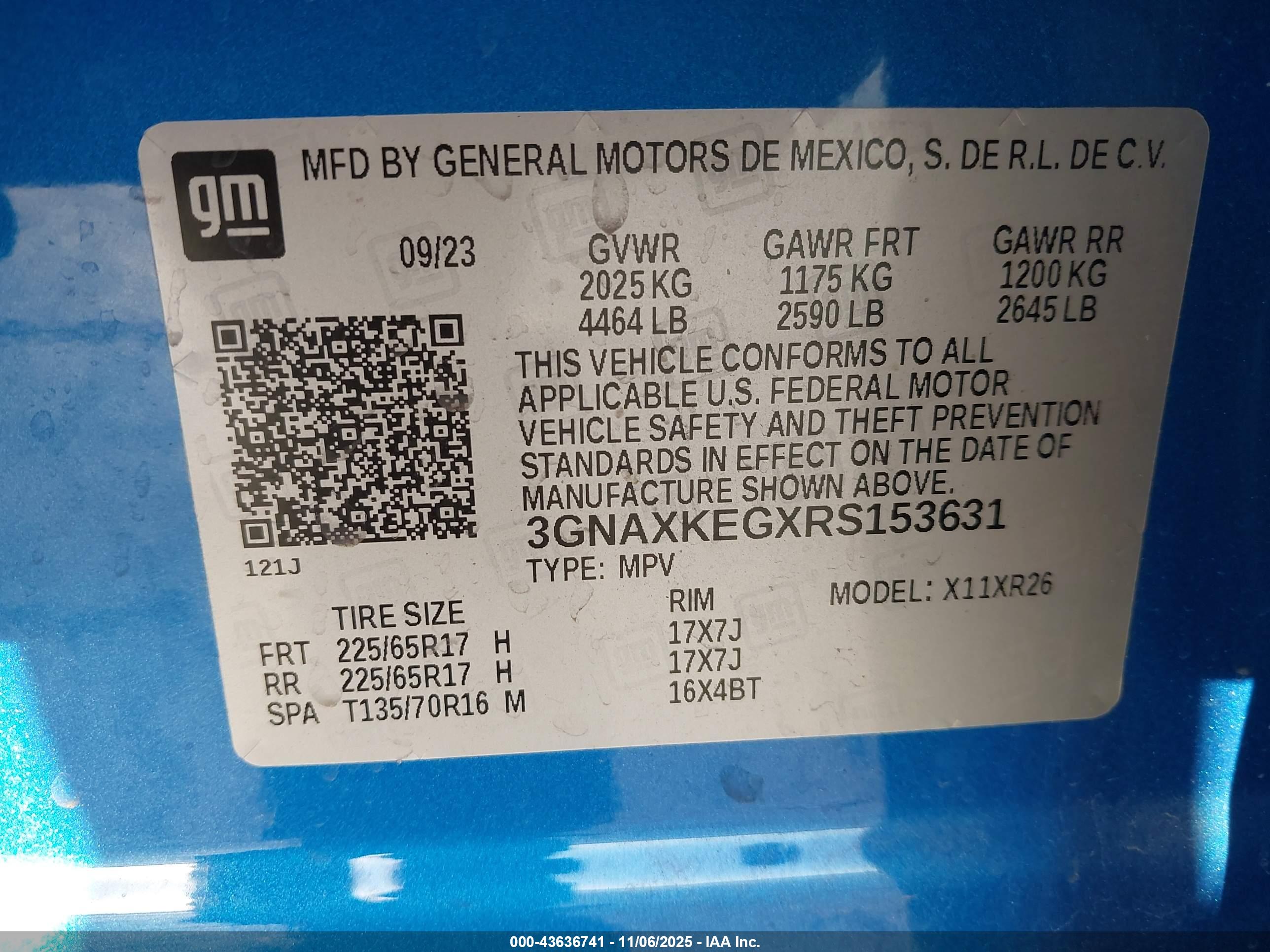 CHEVROLET EQUINOX image 9