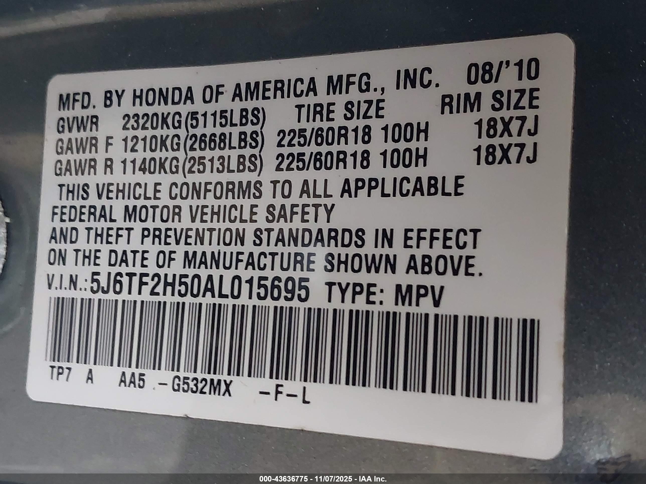 HONDA ACCORD image 9