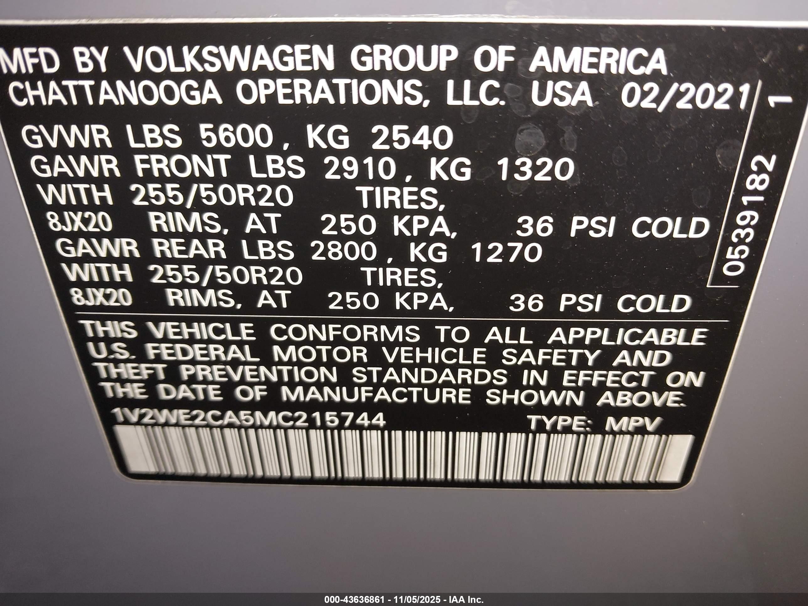 VOLKSWAGEN ATLAS image 9