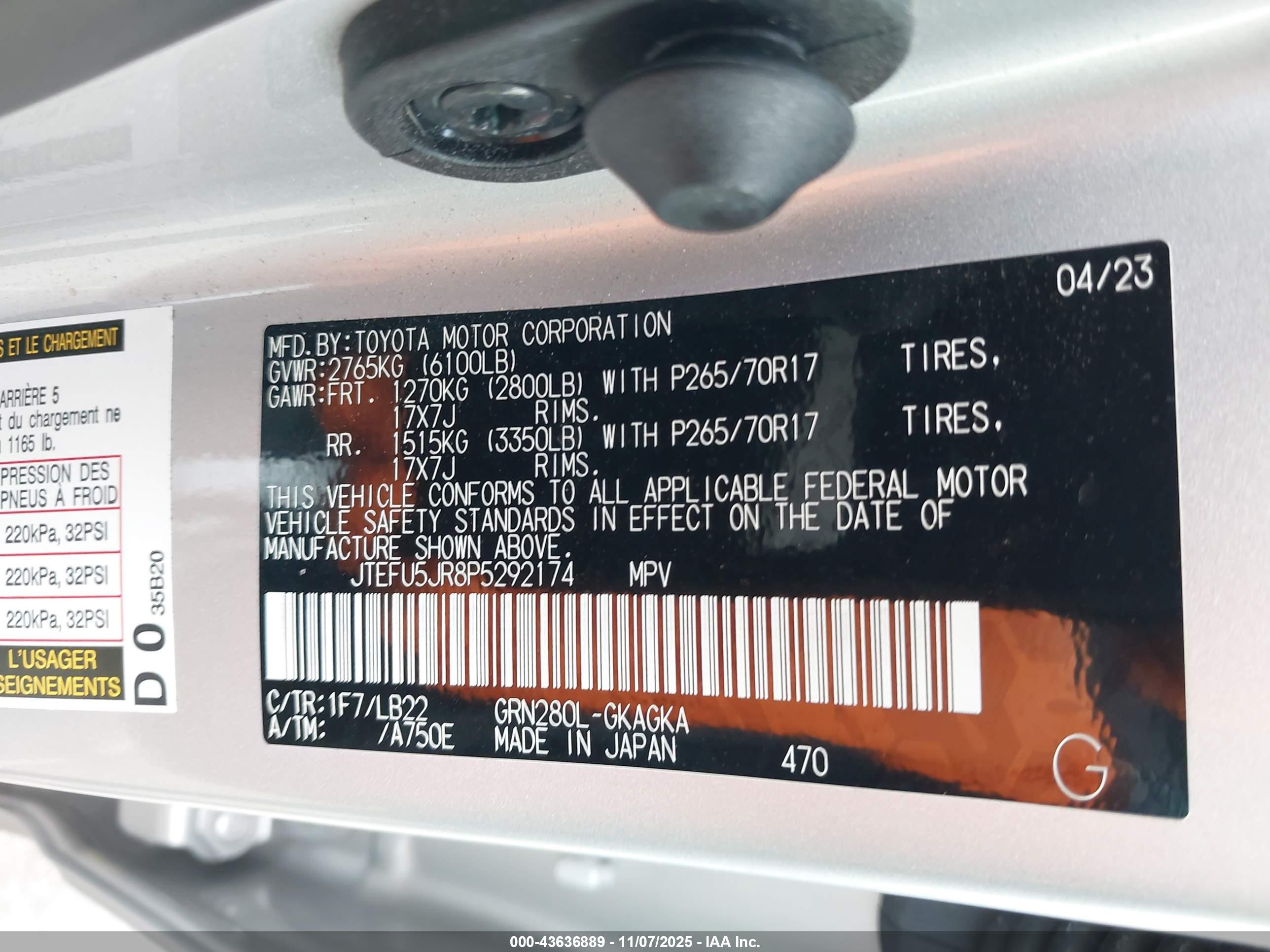 TOYOTA 4RUNNER image 9