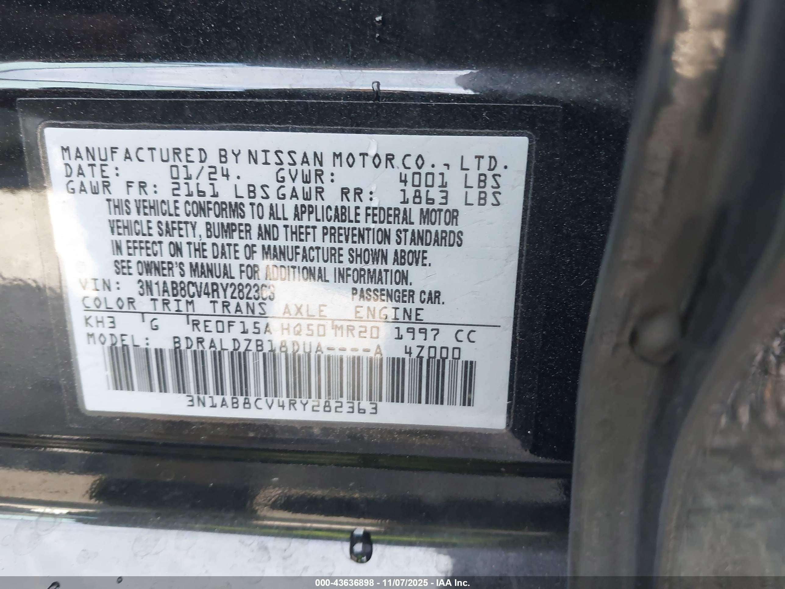 NISSAN SENTRA image 9