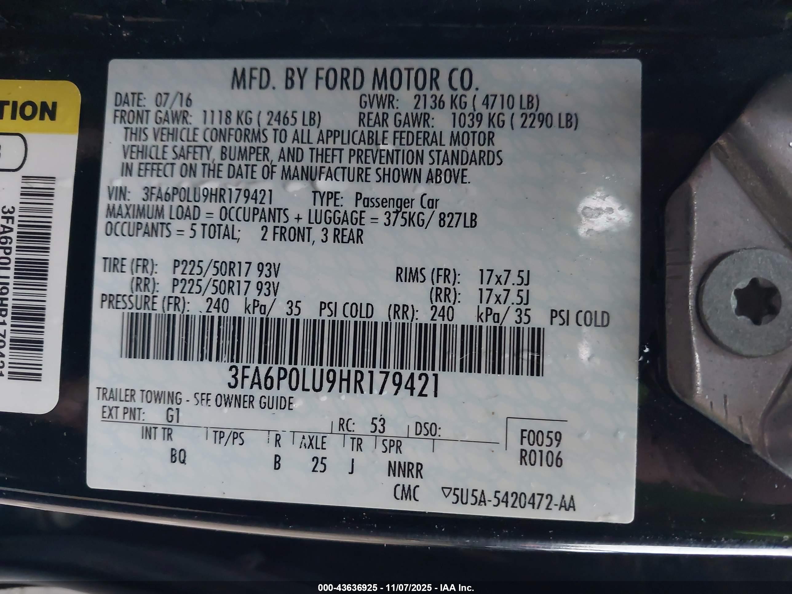 FORD FUSION image 9