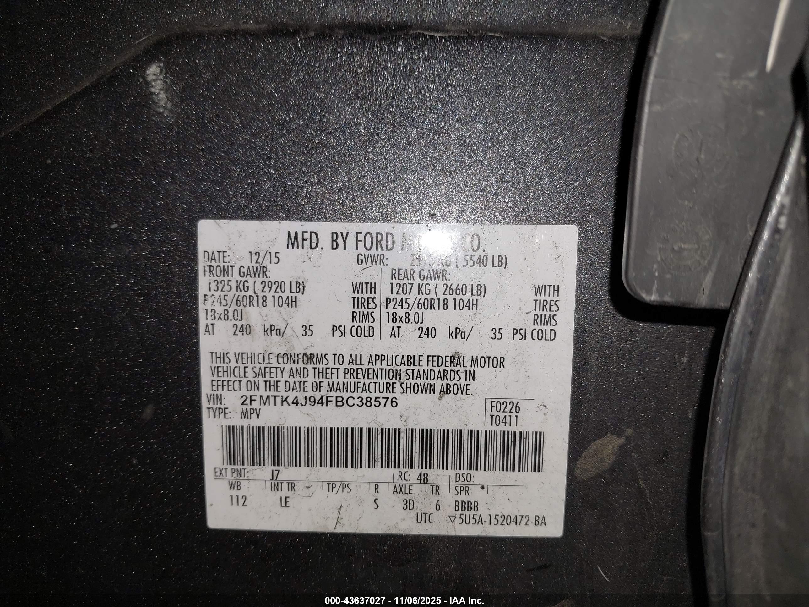 FORD EDGE image 9