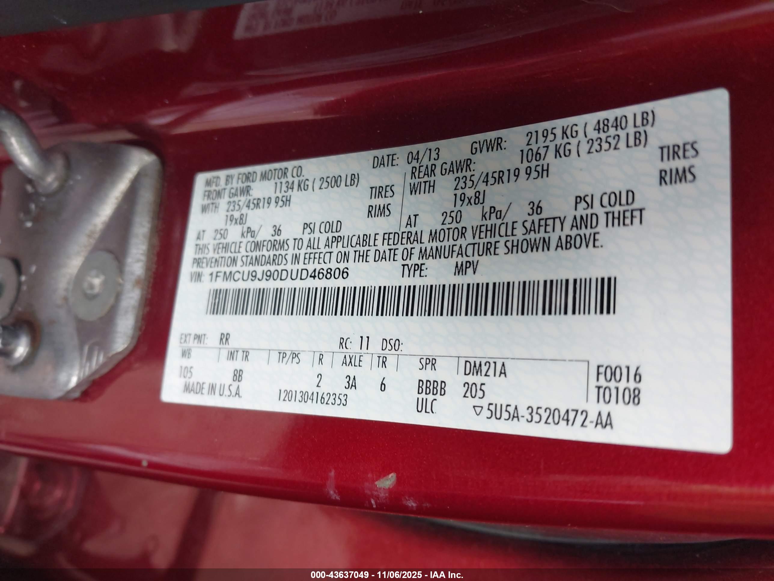 FORD ESCAPE image 9