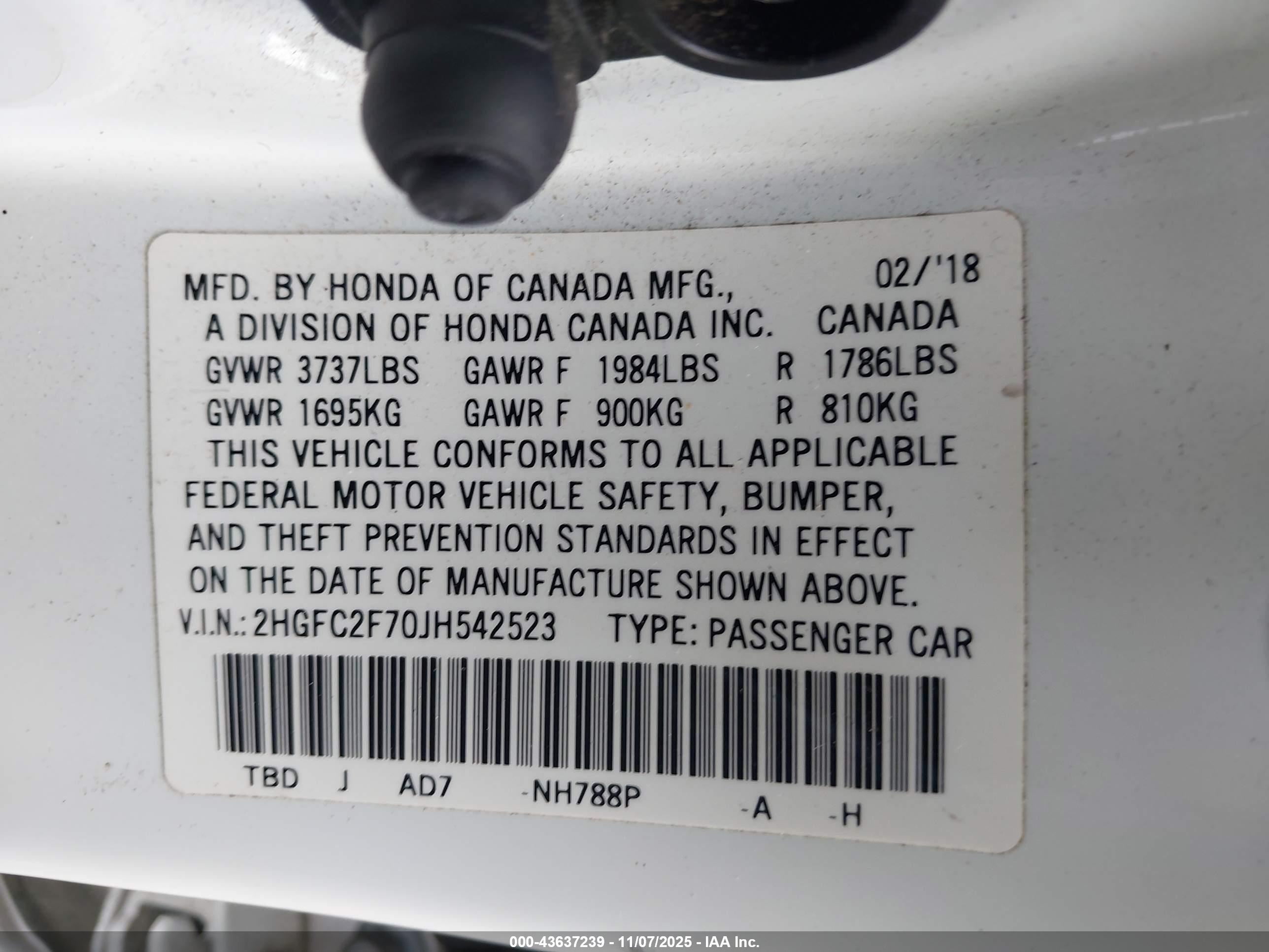 HONDA CIVIC image 9