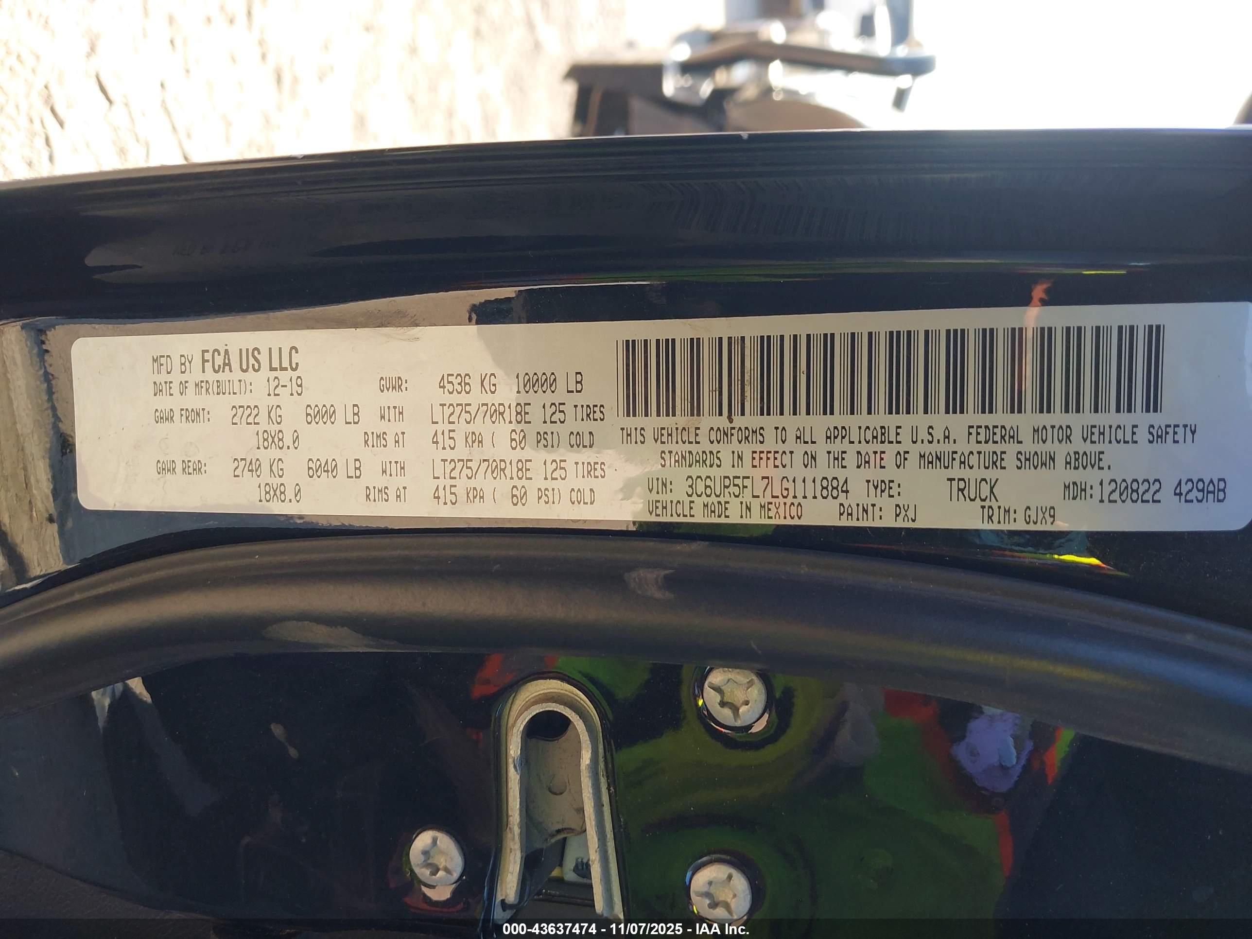 RAM 2500 image 9