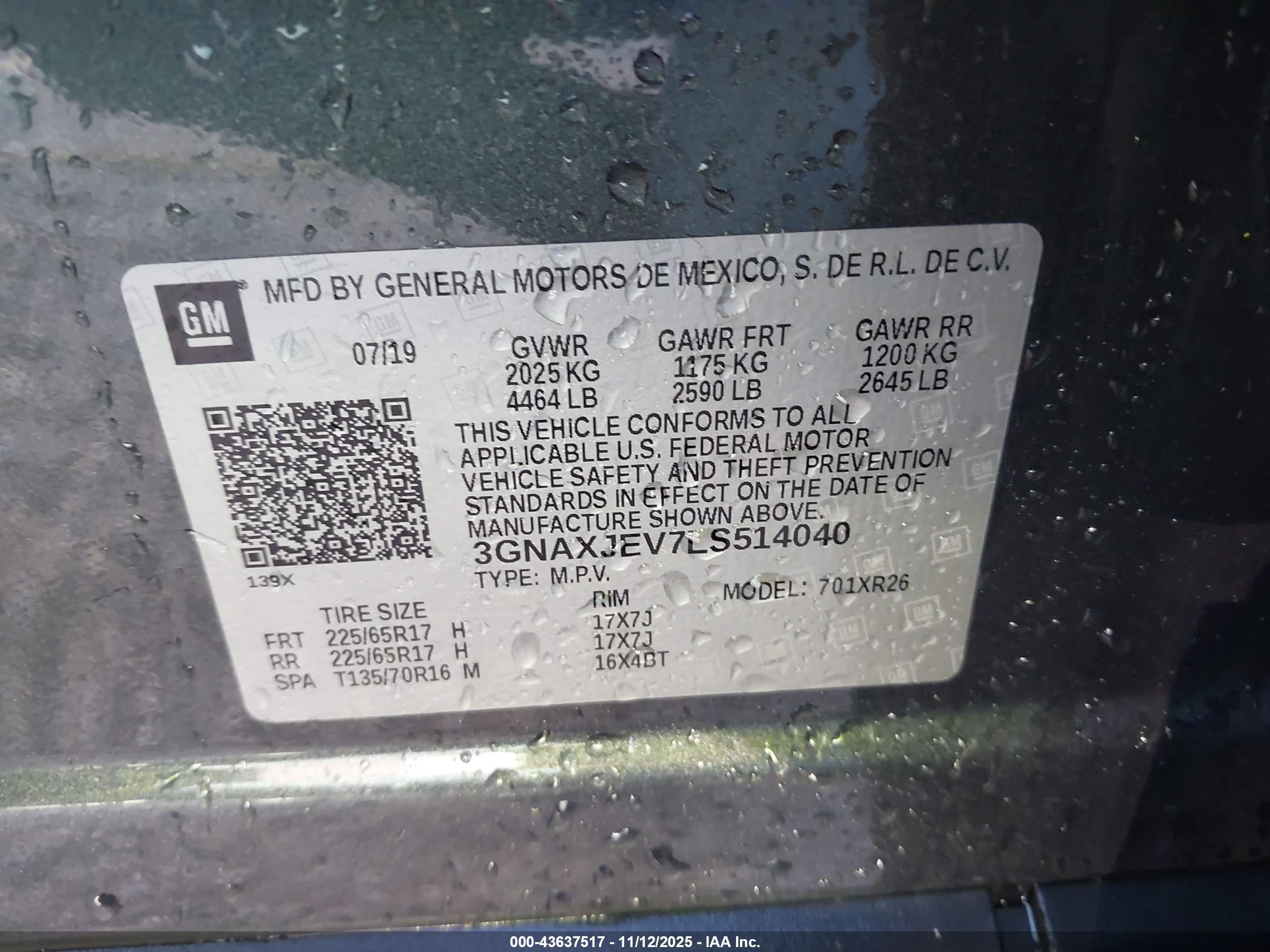 CHEVROLET EQUINOX image 9