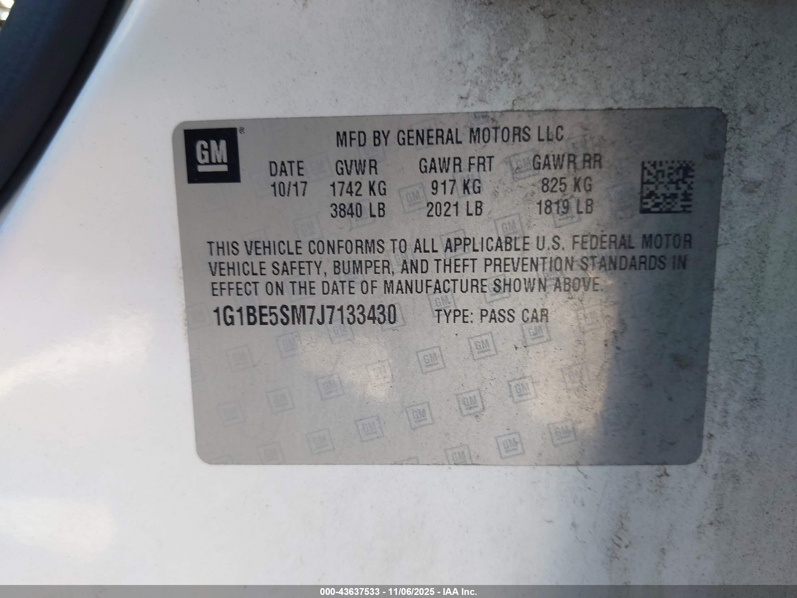 CHEVROLET CRUZE image 9