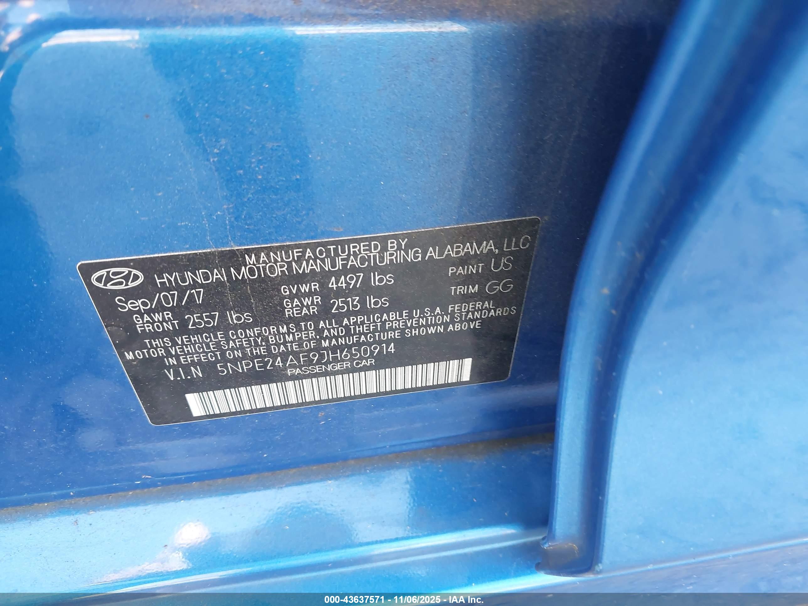 HYUNDAI SONATA image 9