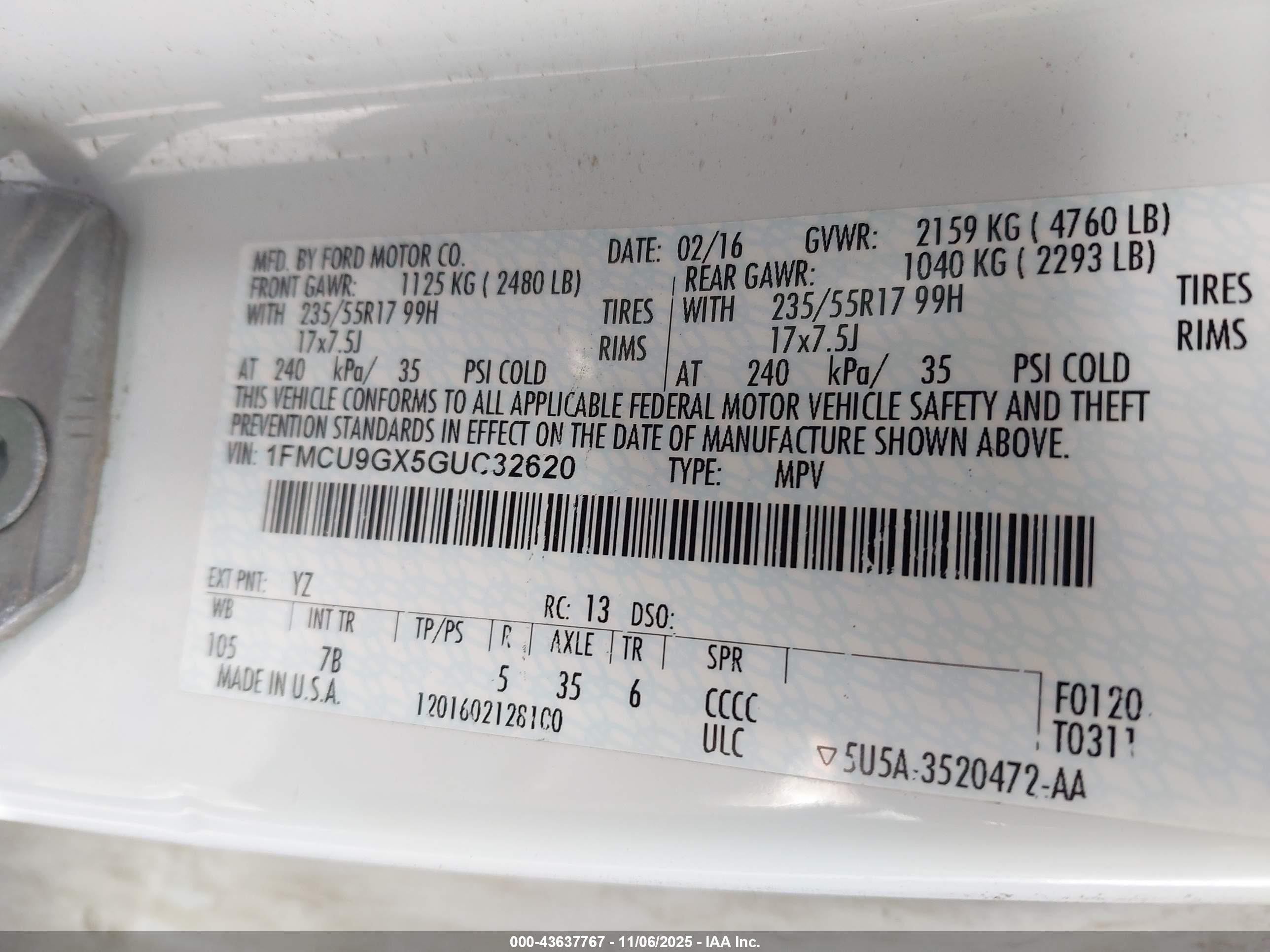 FORD ESCAPE image 9