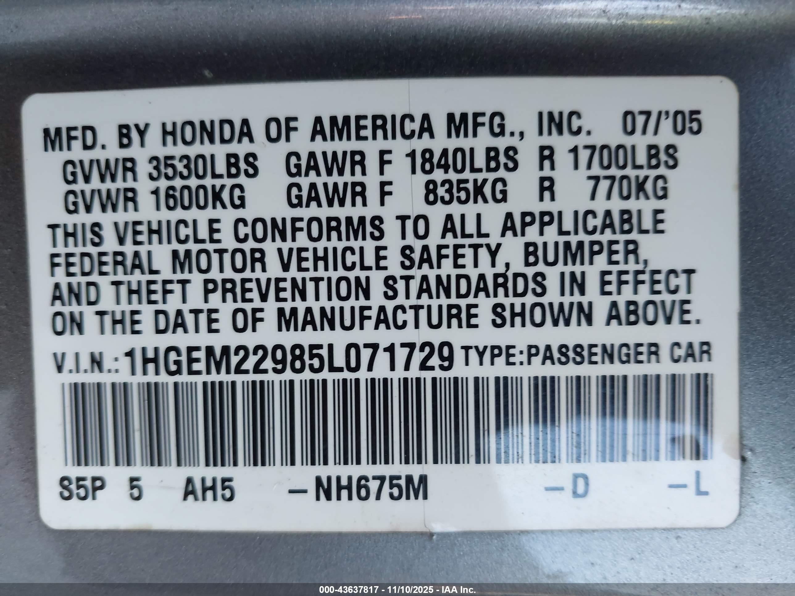 HONDA CIVIC image 9