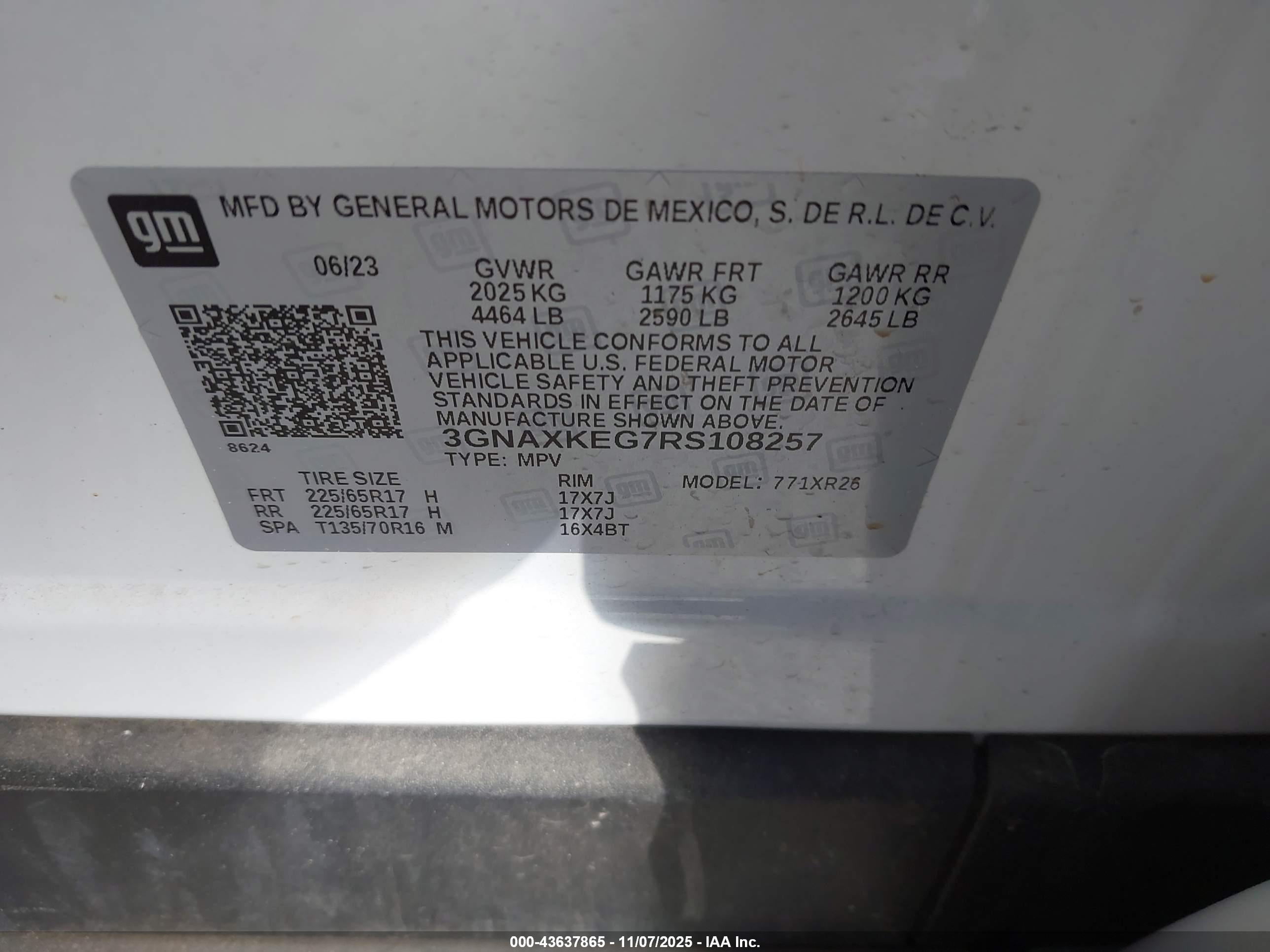 CHEVROLET EQUINOX image 9